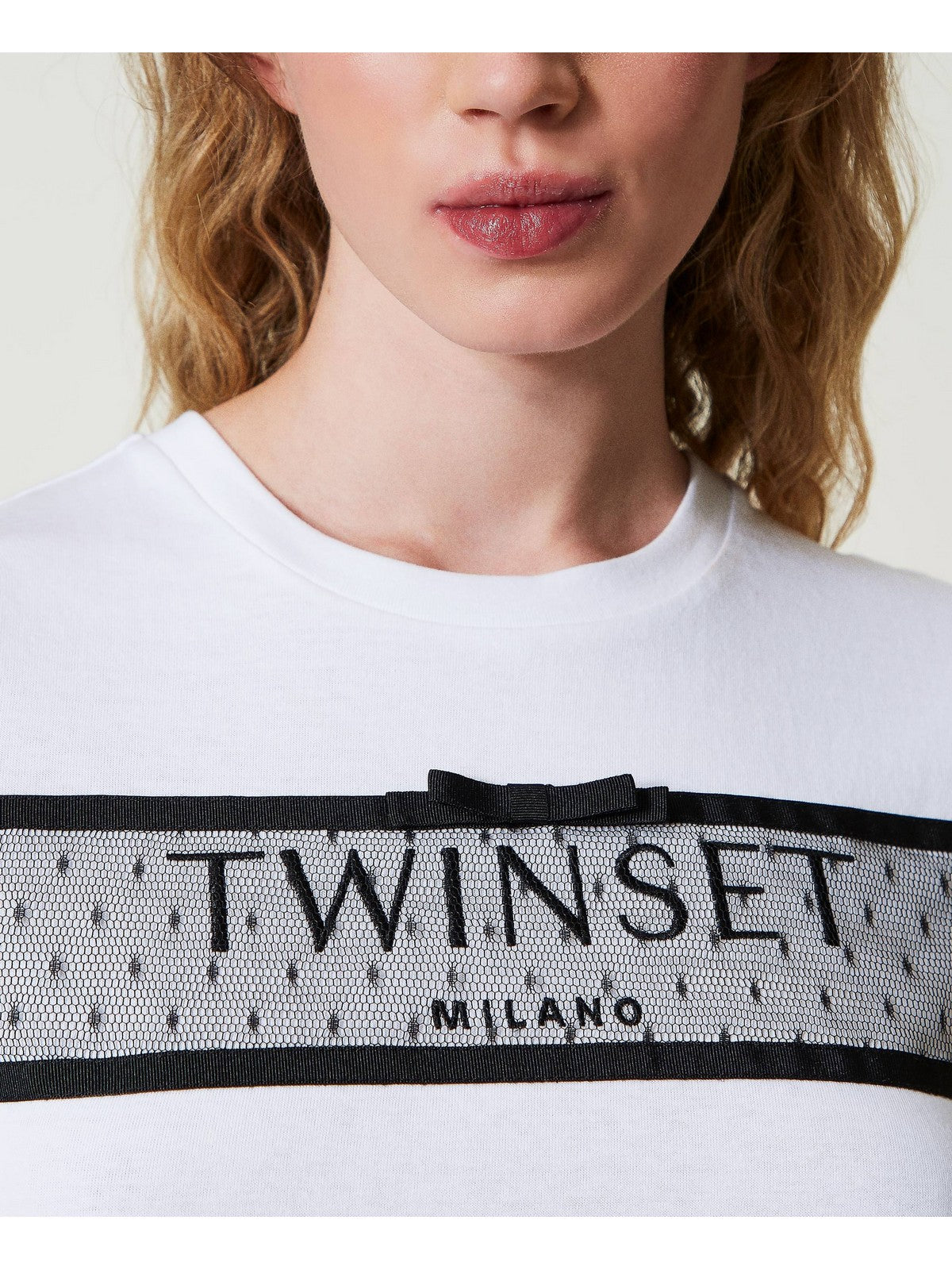 TWINSET T-Shirt e Polo Donna  242TT2290 00001 Bianco