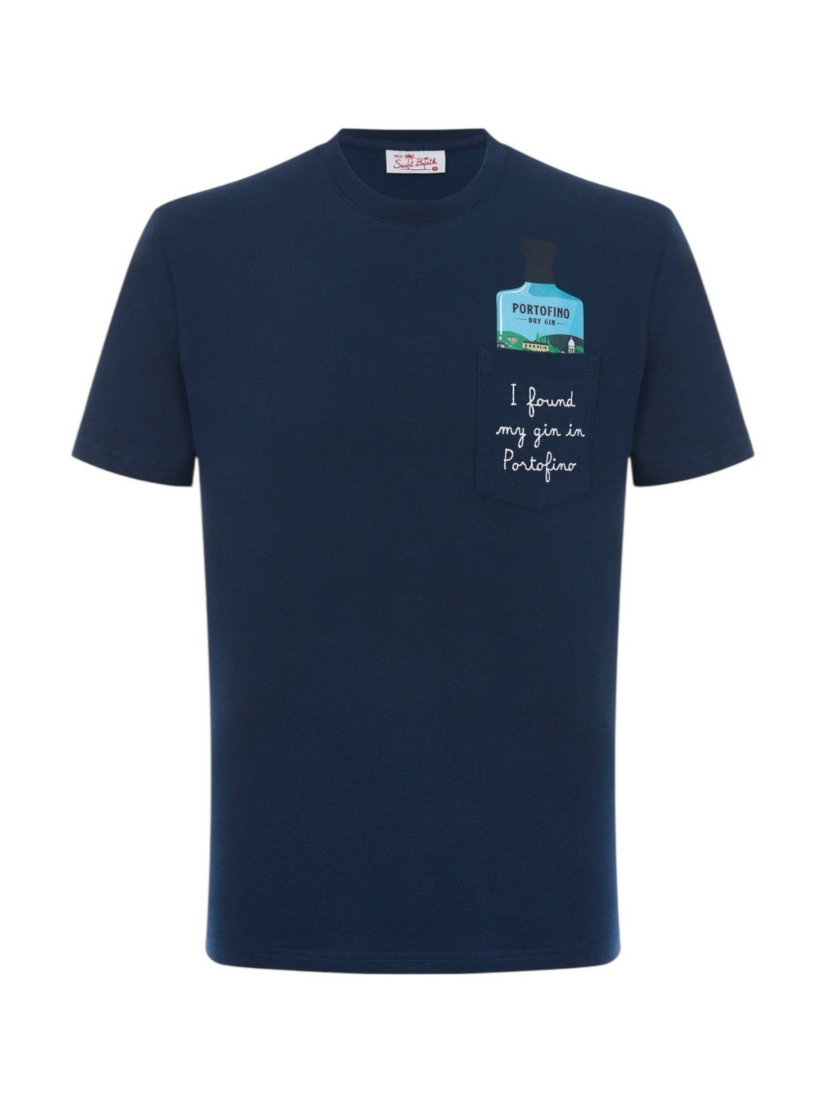 MC2 SAINT BARTH T-shirt Uomo  AUSTIN 04518L DRY GIN 61 EMB
