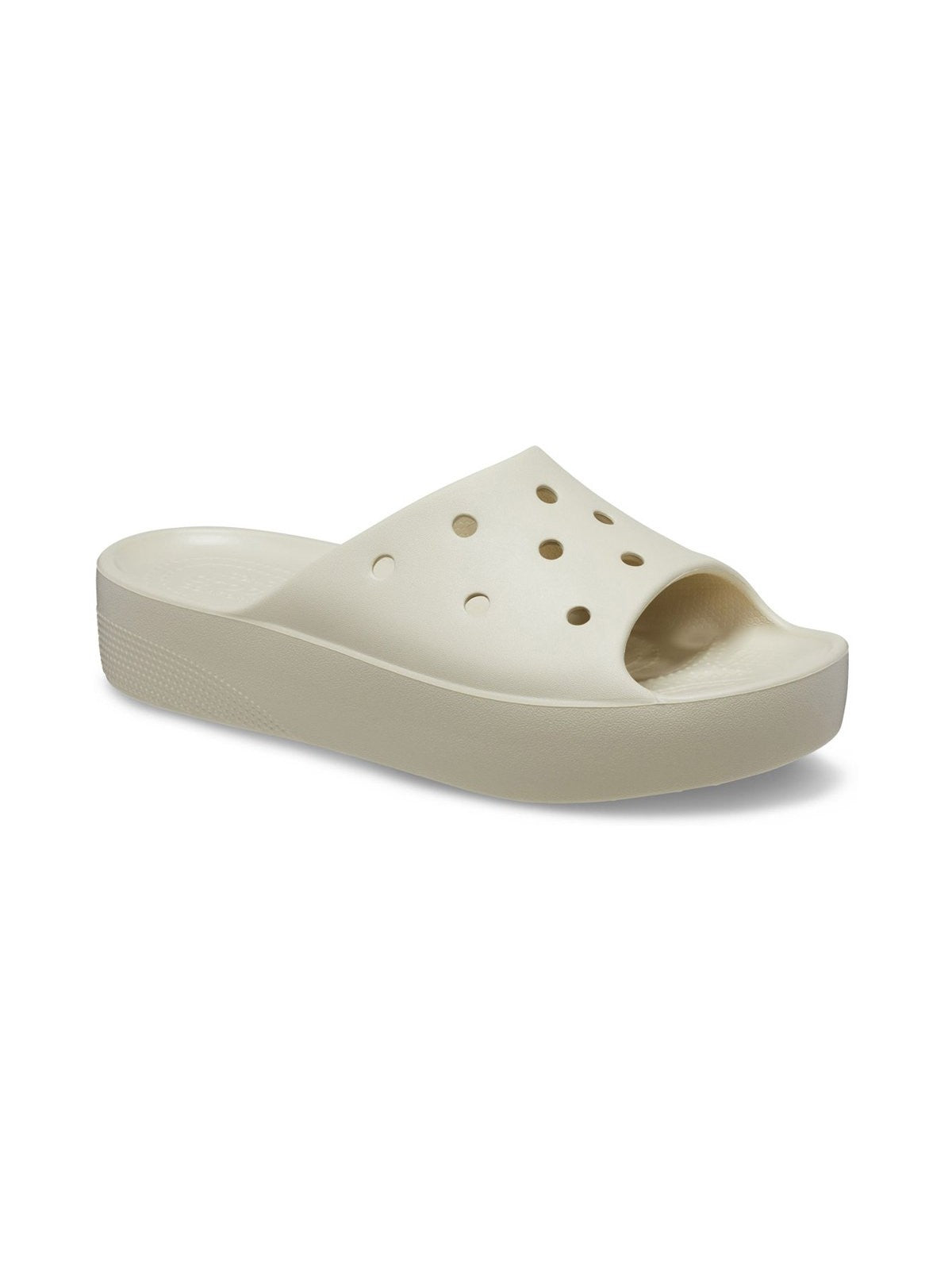 Crocs Ciabatta Frau Klassische Plattform Flip W 208180 2Y2 Beige