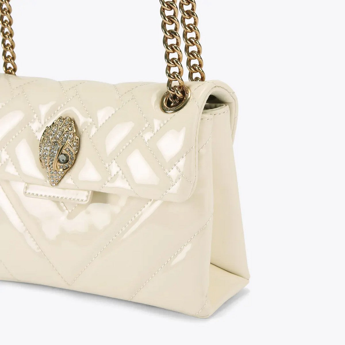 KURT GEIGER Borsa Donna 690-LEATHER MINI KENSINGTON 5017342309 CREAM CREAM