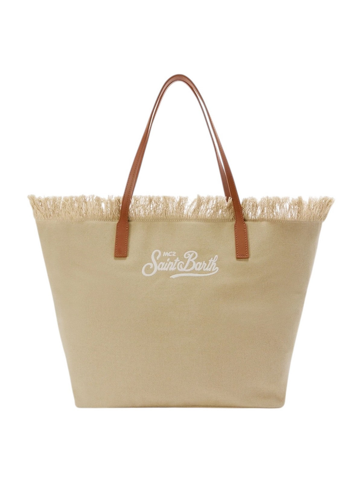 MC2 SAINT BARTH Borsa Donna  CITY BAG FRINGE 01741L CANVAS 11 EMB