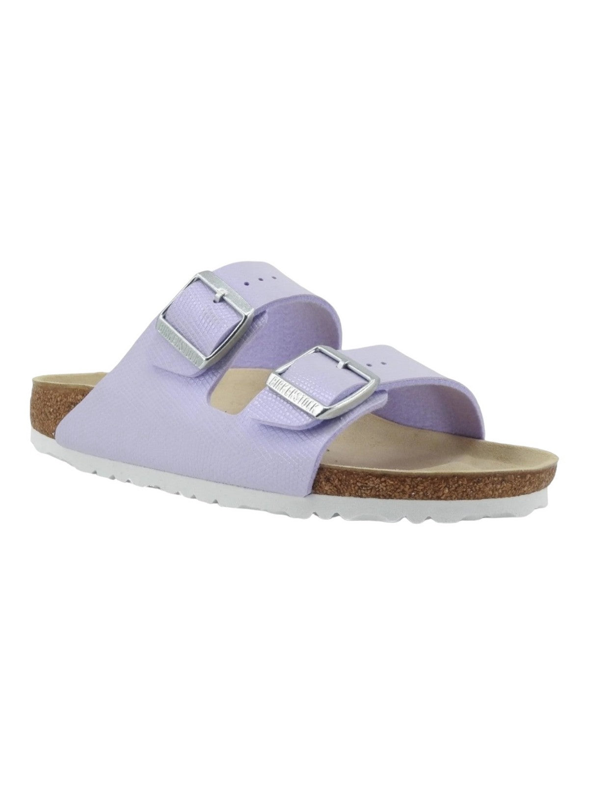 Birkenstock Sandalo Donna Arizona Shiny Lizard 1026446 Viola