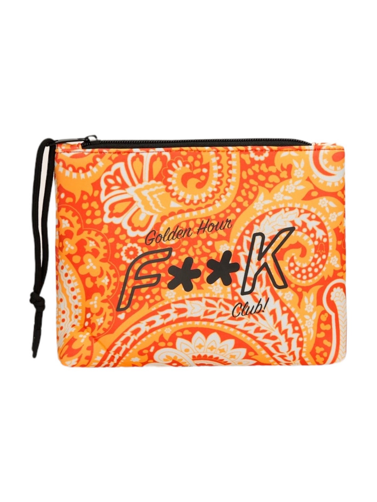 F ** K Women's Fk24-A035x10 Orange clutch bags