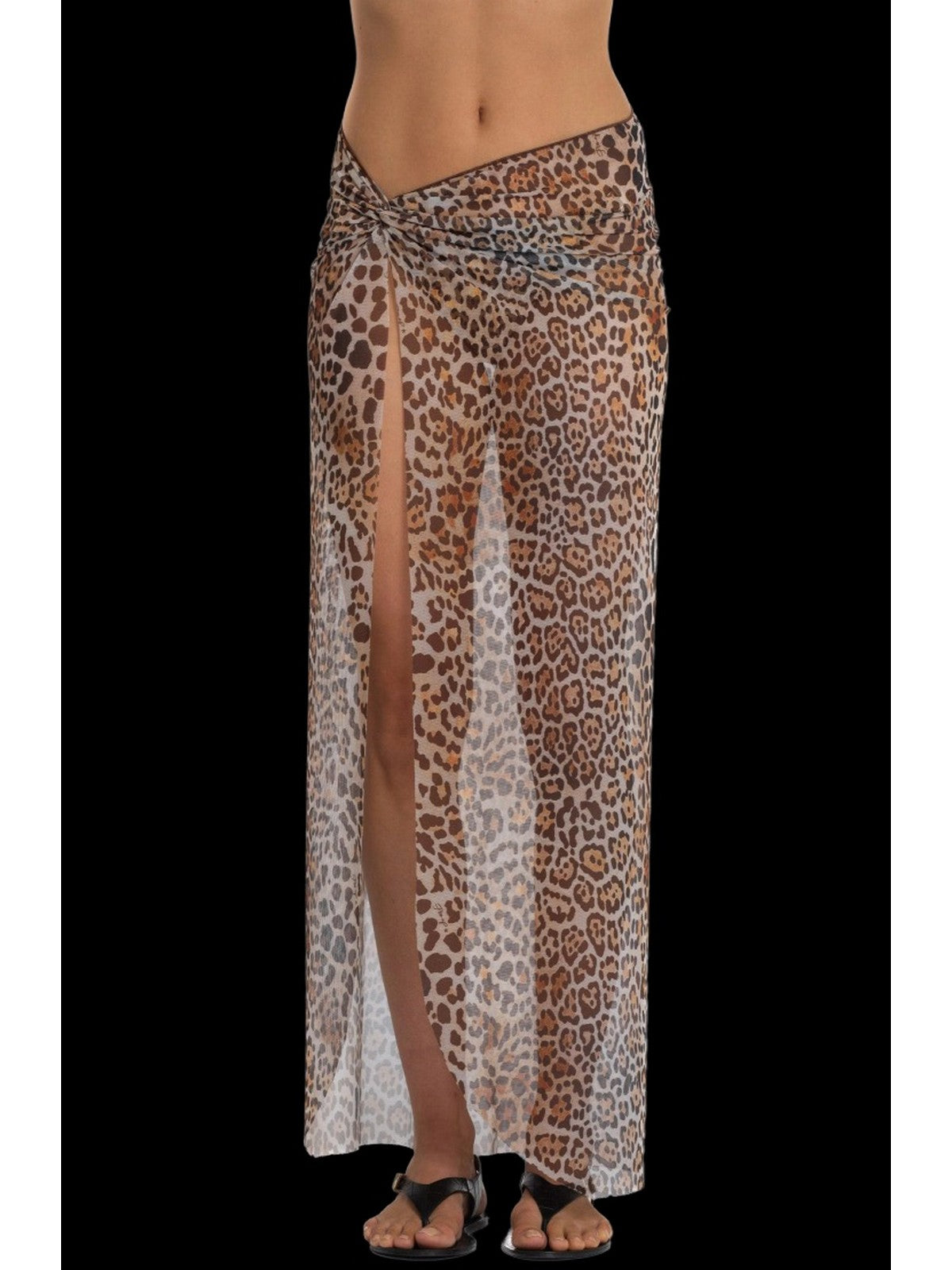 PIN-UP STARS Pareo Donna  PG086GO 009 Marrone