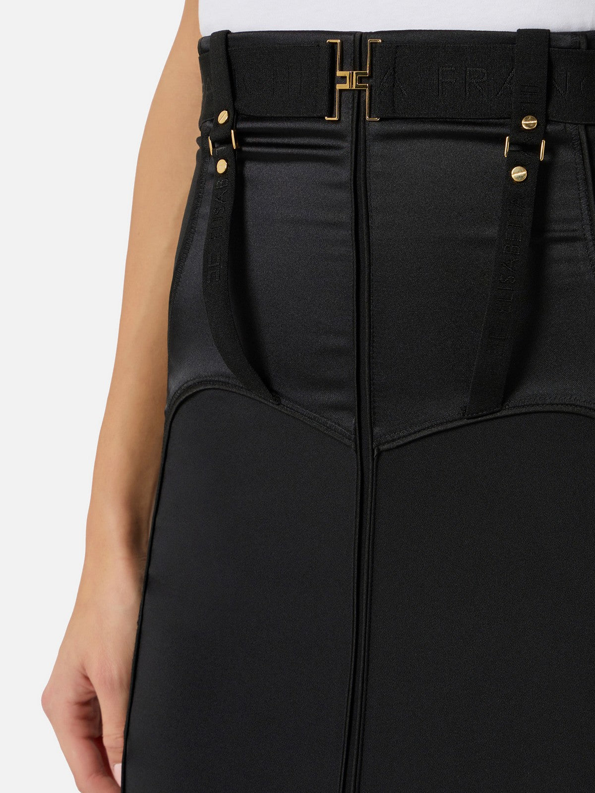 ELISABETTA FRANCHI Gonna Donna  GO14862E2 110 Nero