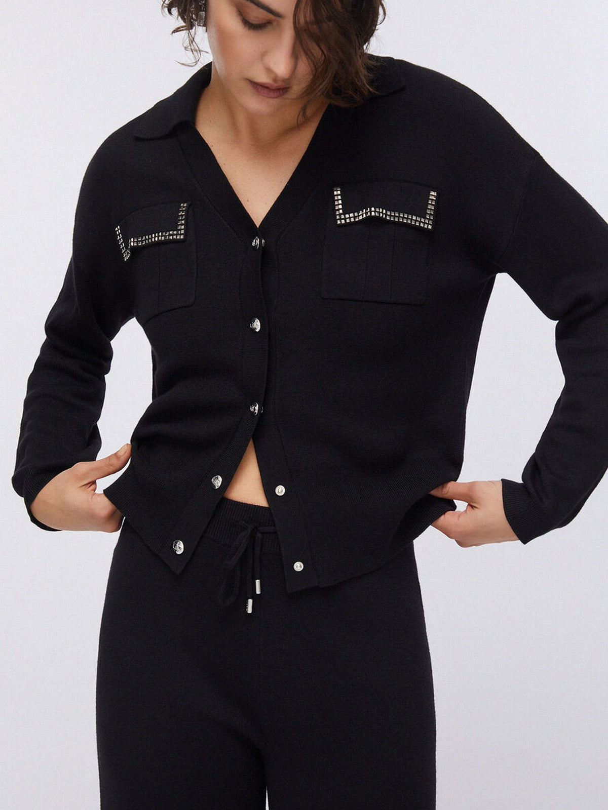 LIU JO SPORT Pantalone Donna  TA6047MS59L 22222 Nero