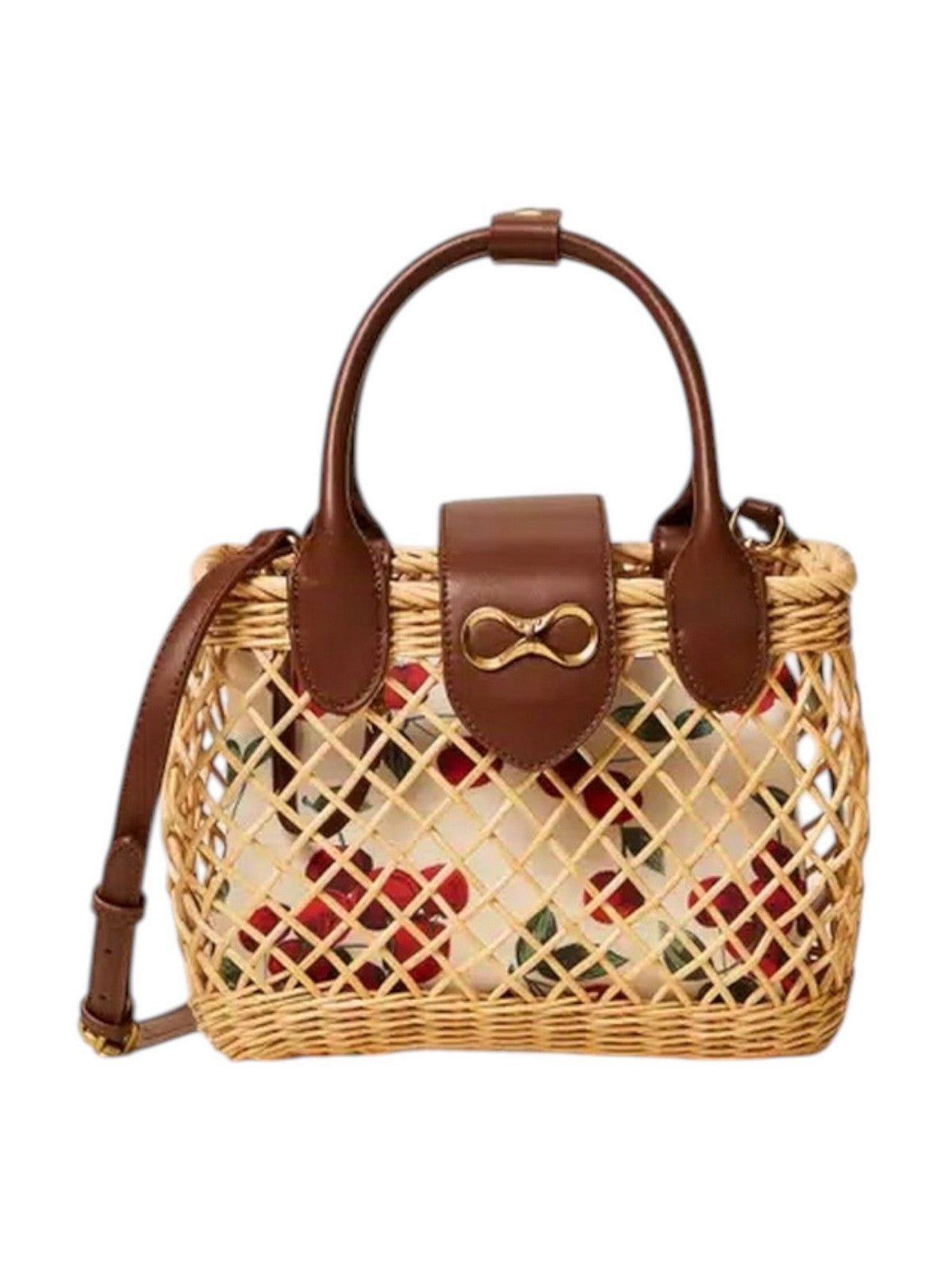 TWINSET Borsa Donna  261TD8252 11617 BIC.PAGLIA/CUOIO