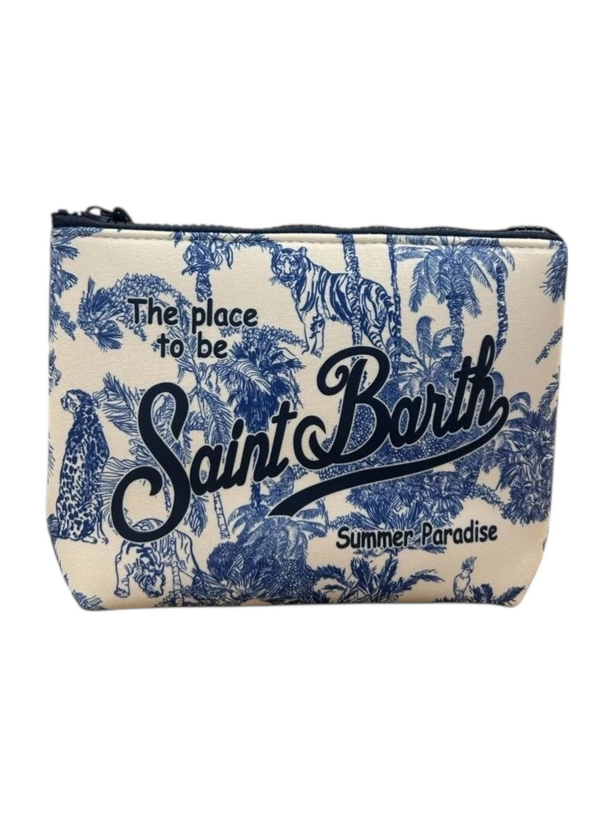 MC2 SAINT BARTH Pochette Donna  ALINE 02156L JUNGLE OCEANIA 01