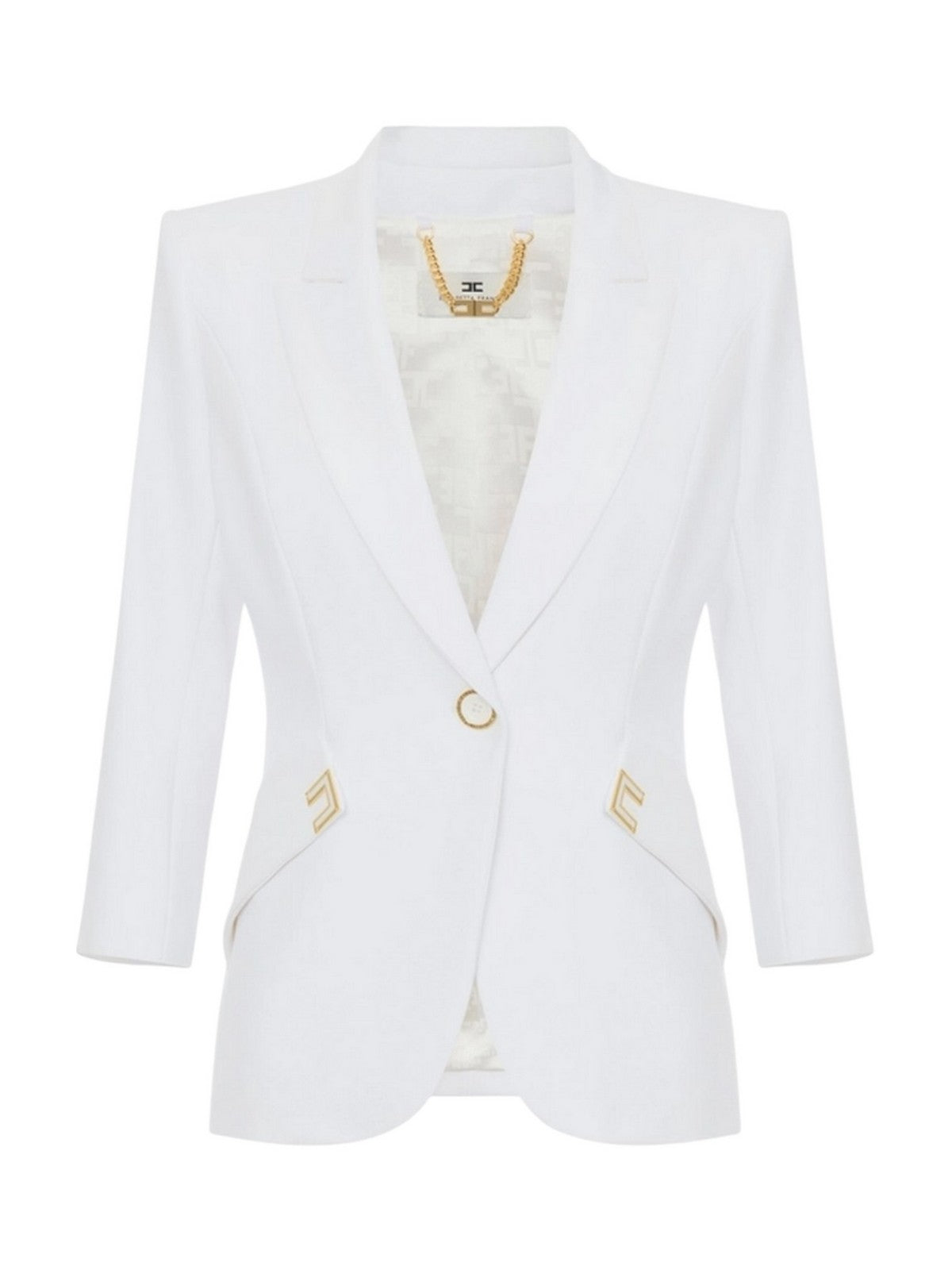 ELISABETTA FRANCHI Giacca Donna  GI21561E2 360 Avorio