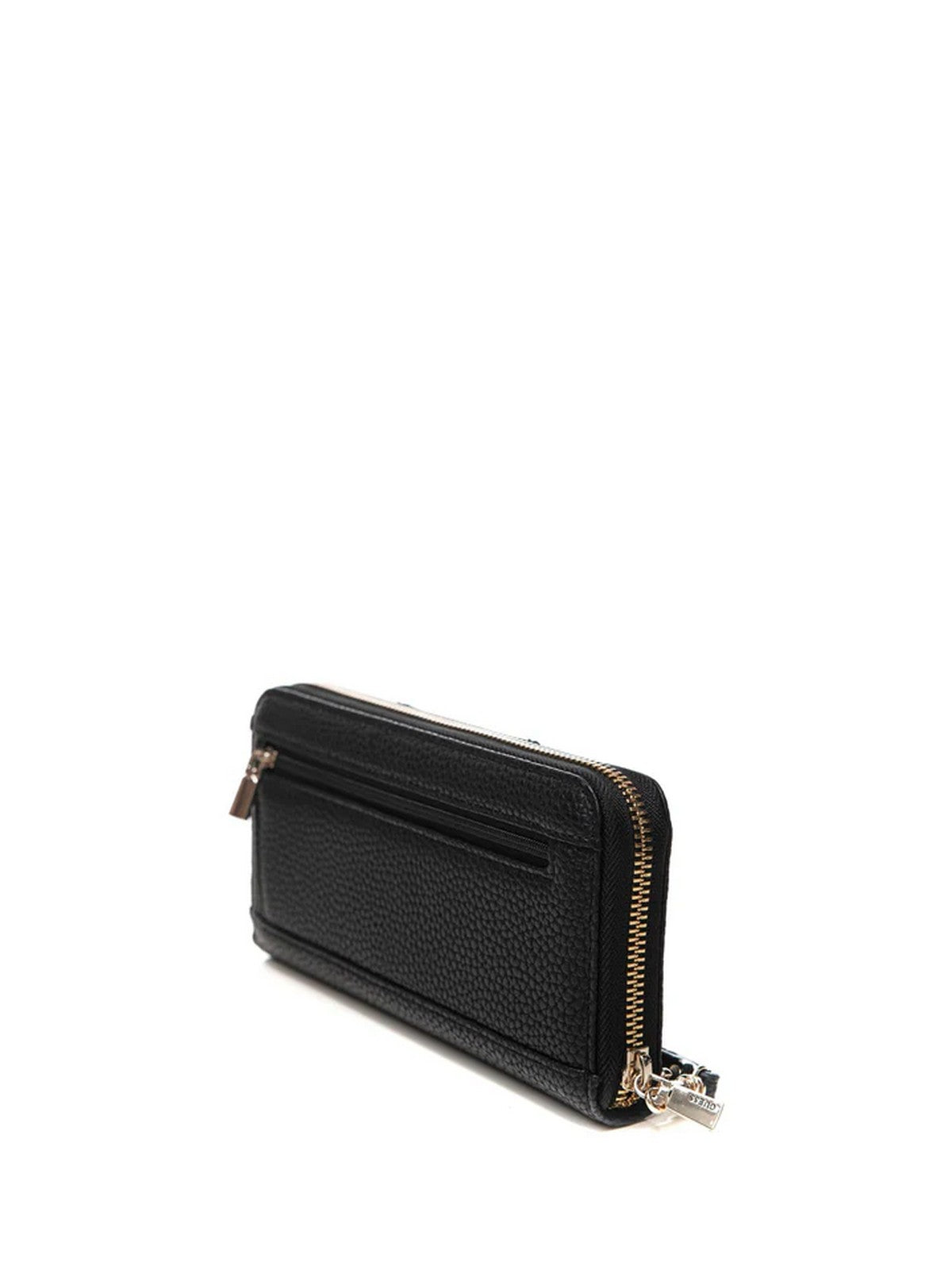 GUESS Portafoglio Donna ECO BRENTON SLG LRG ZIP AROUND SWVG83 90146 BLA BLACK gioboutiqueweb