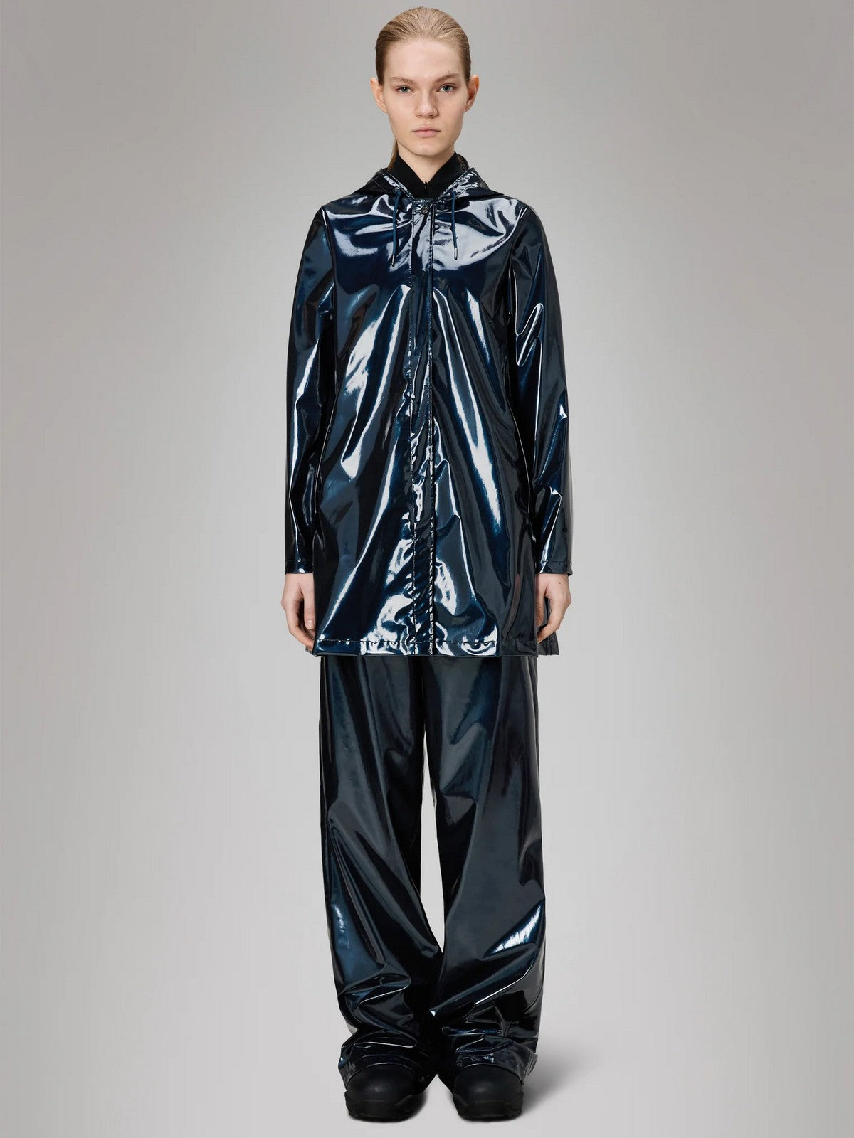 RAINS Giubbino Donna A-line W Jacket W3 18050 130 Spill Spill