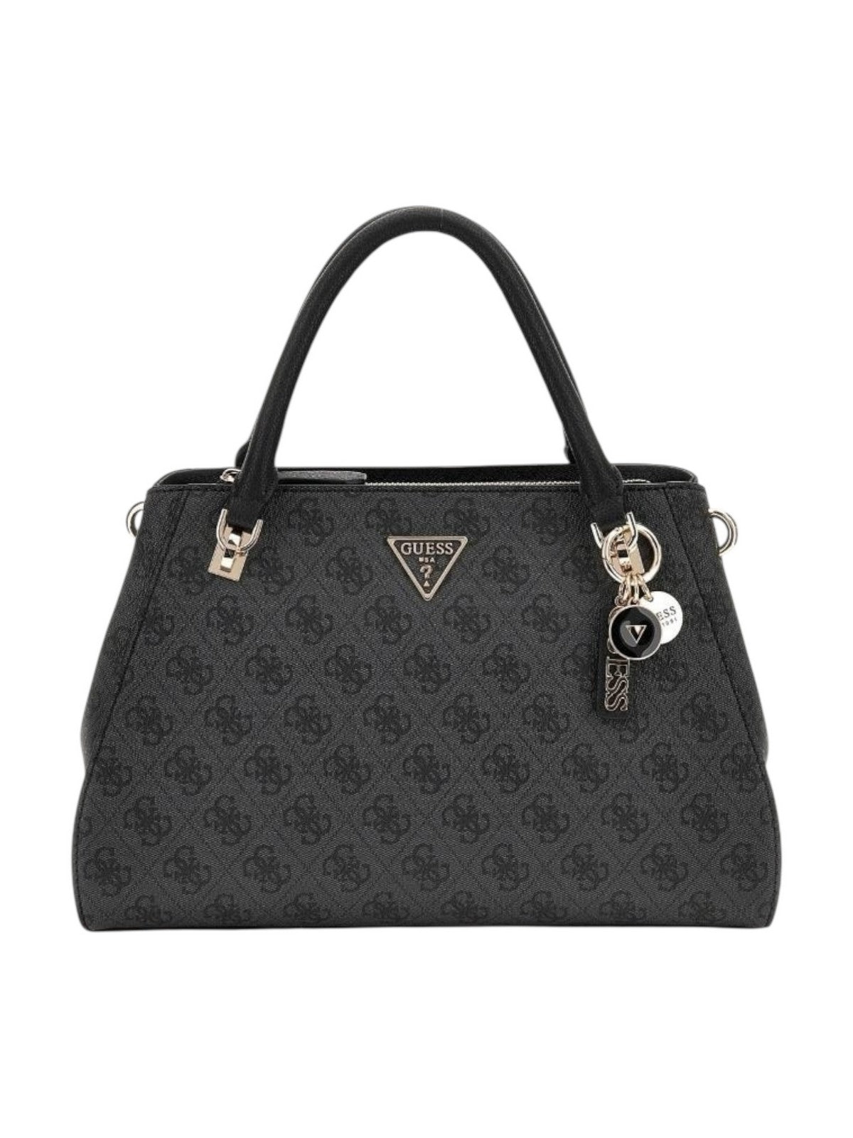 GUESS Borsa Donna NOELLE II LUXURY SATCHEL HWBG96 72070 CLO COAL LOGO