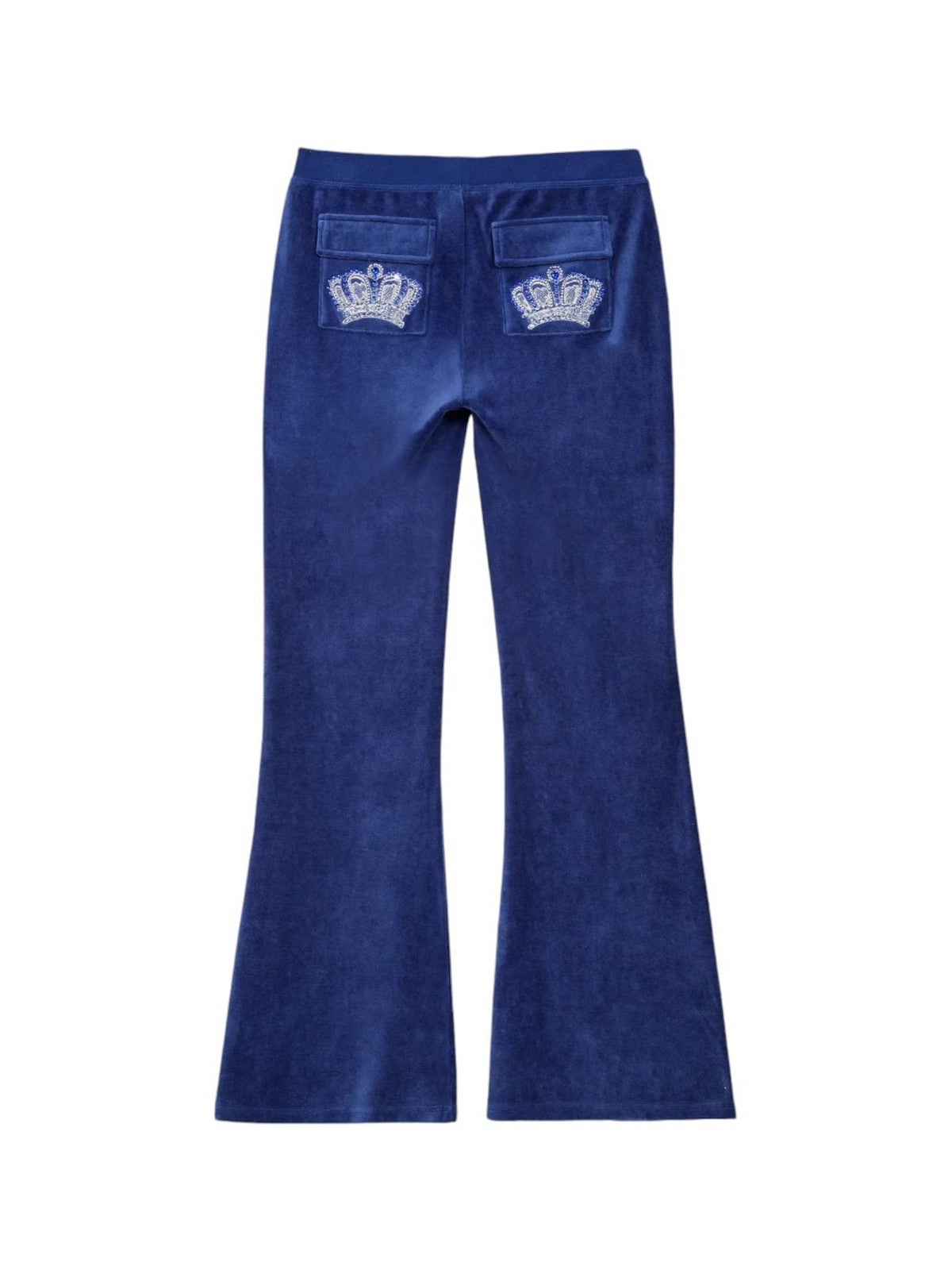 JUICY COUTURE Pantalone Donna Caisa Crown H.Low Rise Pa VIJB70403WC6J65 Blu gioboutiqueweb