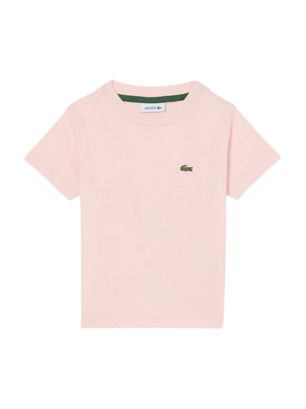 LACOSTE KIDS T-shirt Unisex bambino LCB CORE TEE 847025 AL5 Rosa