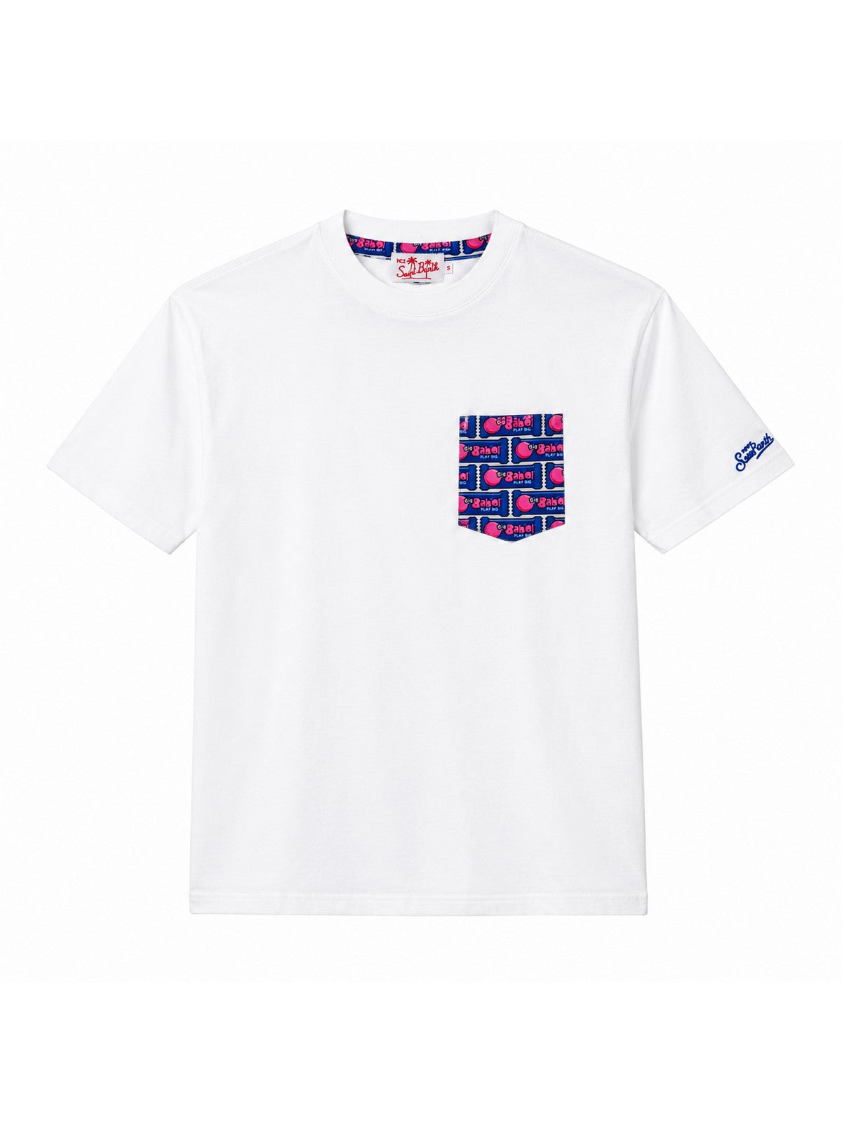 MC2 SAINT BARTH T-Shirt e Polo Uomo  BLANCHE 03810F 01N BIG BABOL 61