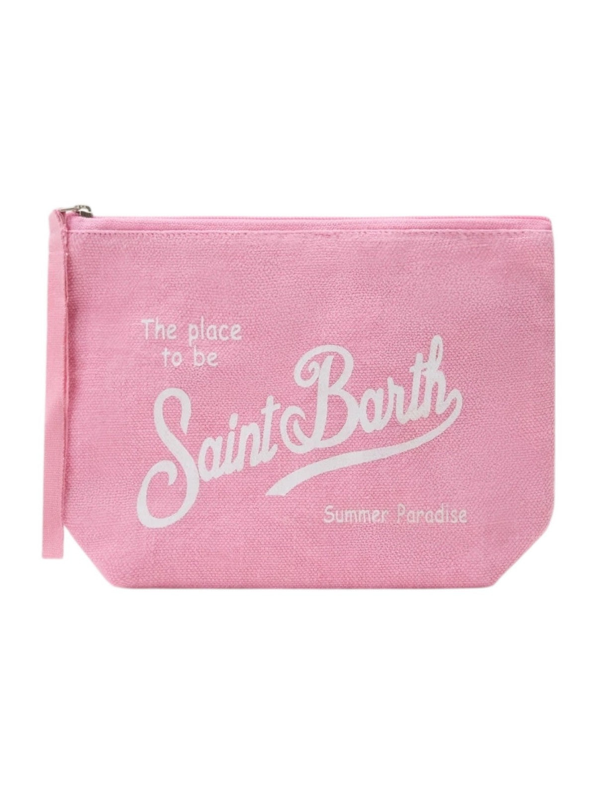 MC2 SAINT BARTH Pochette Donna  ALINE LINEN 00142L LINEN 21 PINK