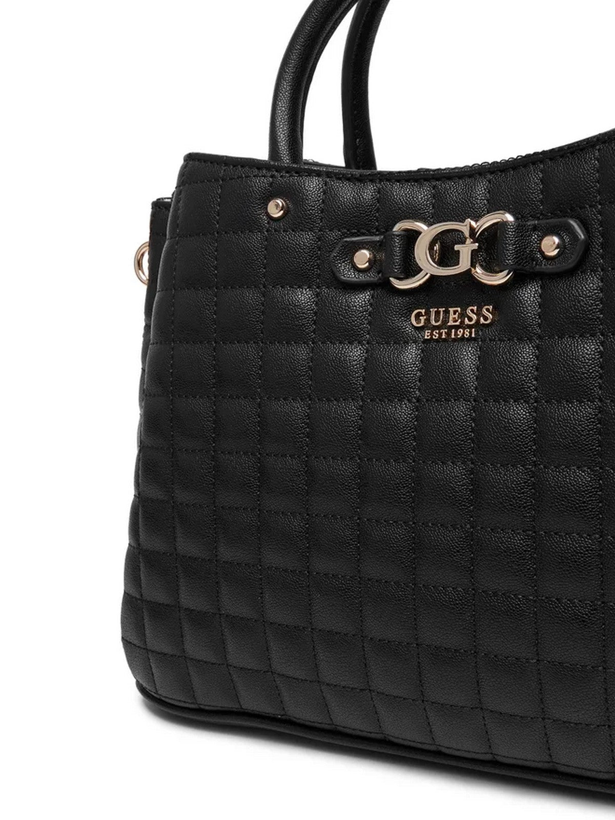 GUESS Borsa Donna NADIRA GIRLFRIEND SATCHEL HWQG84 24060 BLA BLACK
