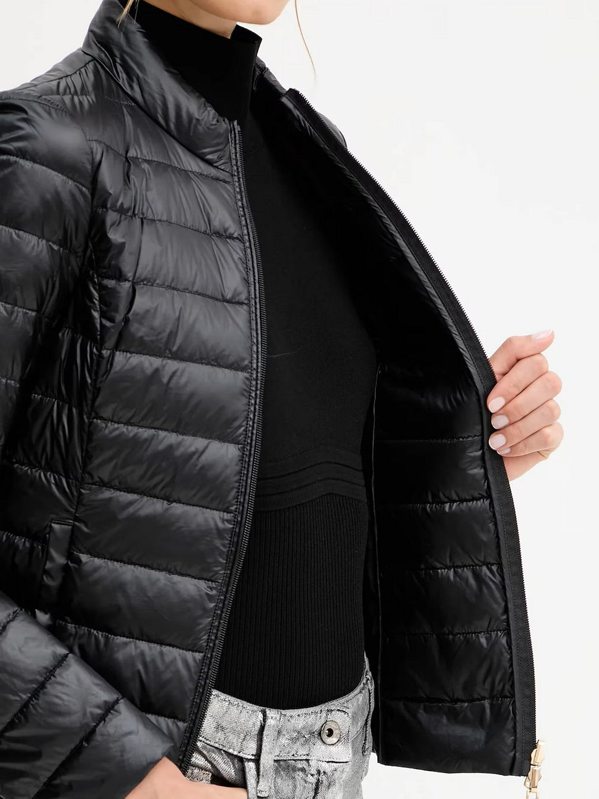 PATRIZIA PEPE Piumino Donna  8O0178 A631 K103 NERO