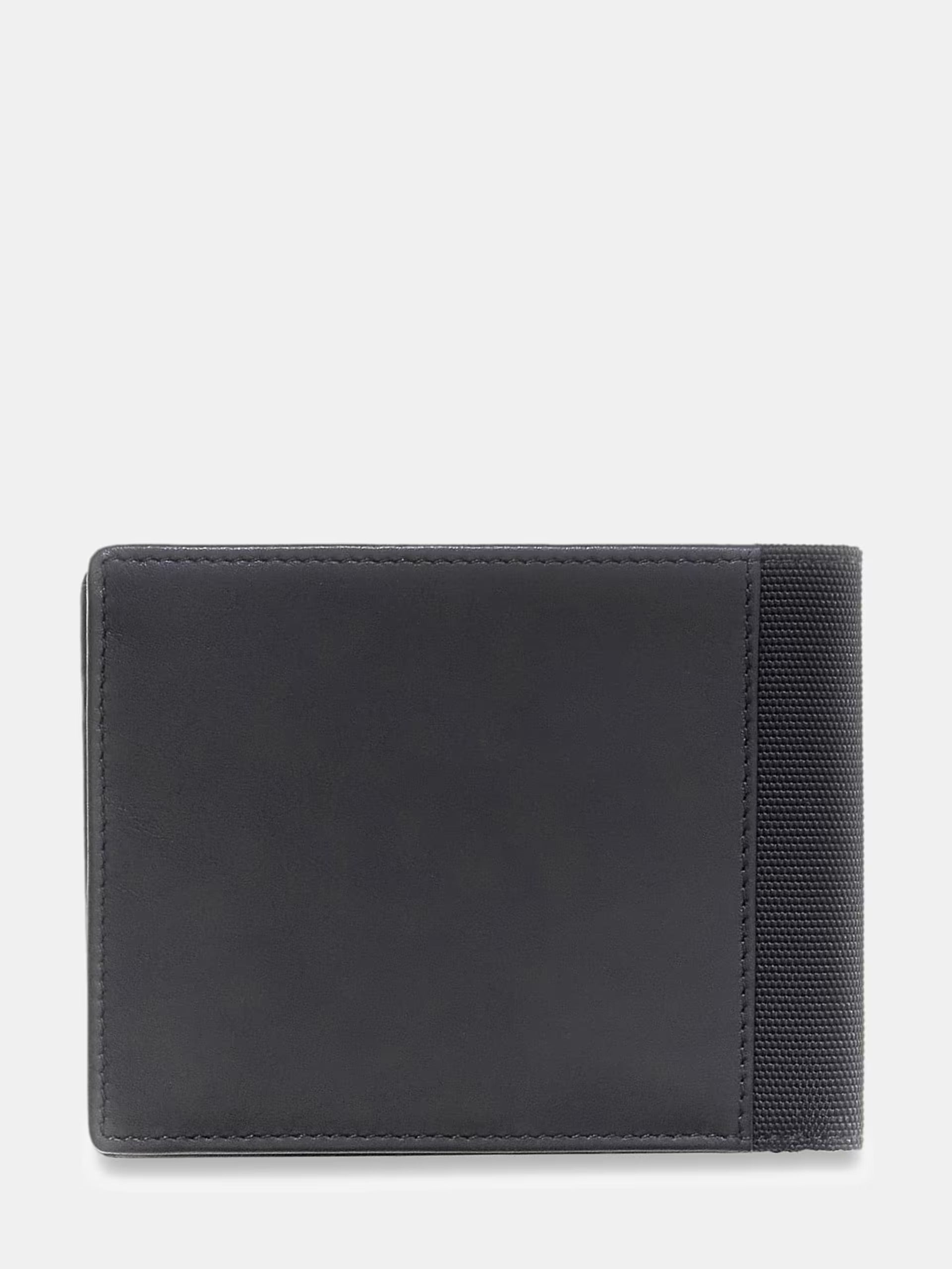 GUESS Portafoglio Uomo BERNA BIFOLD M SMBEHN LEA20 BLA BLACK