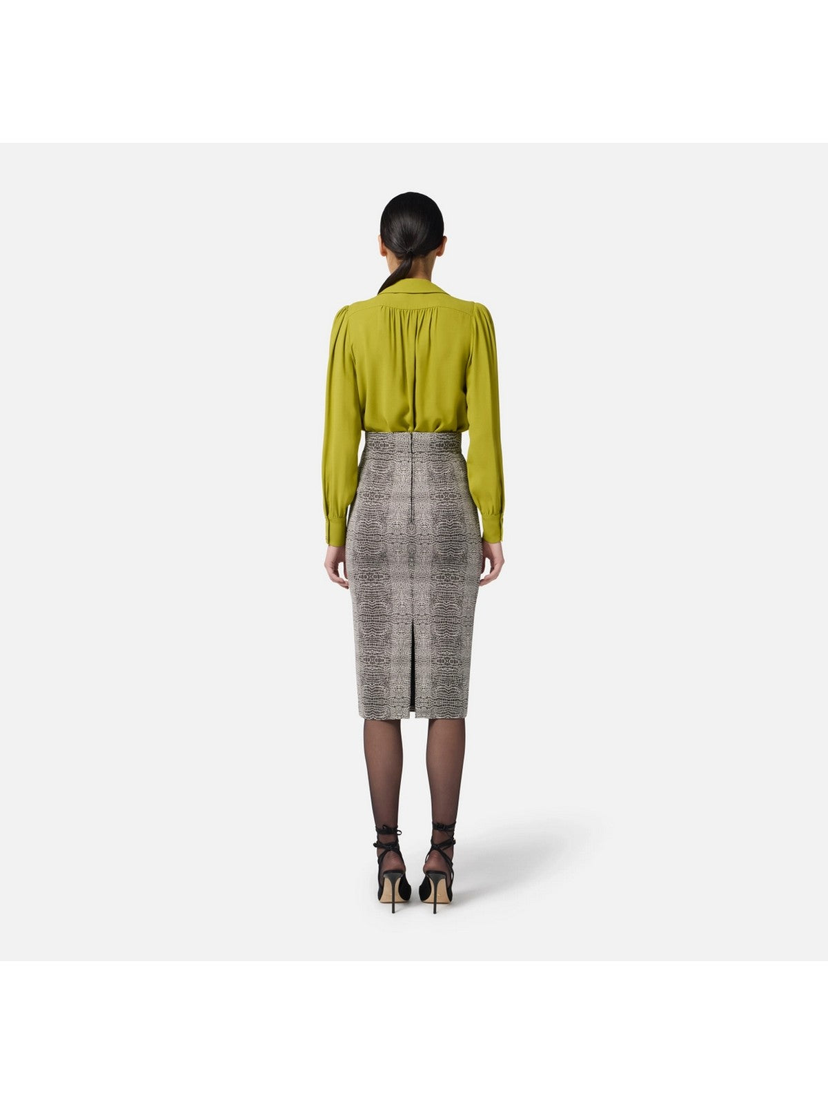 ELISABETTA FRANCHI Gonna Donna  GO14157E2 110 Nero