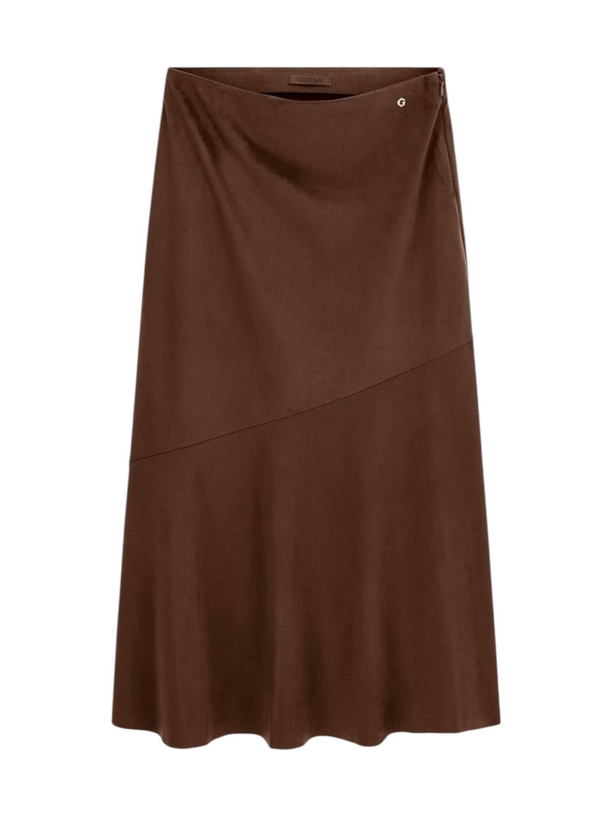 GUESS Gonna Donna NUNZIA LONG SKIRT W6RD15 WJ472 G1EA DARK COFFEE