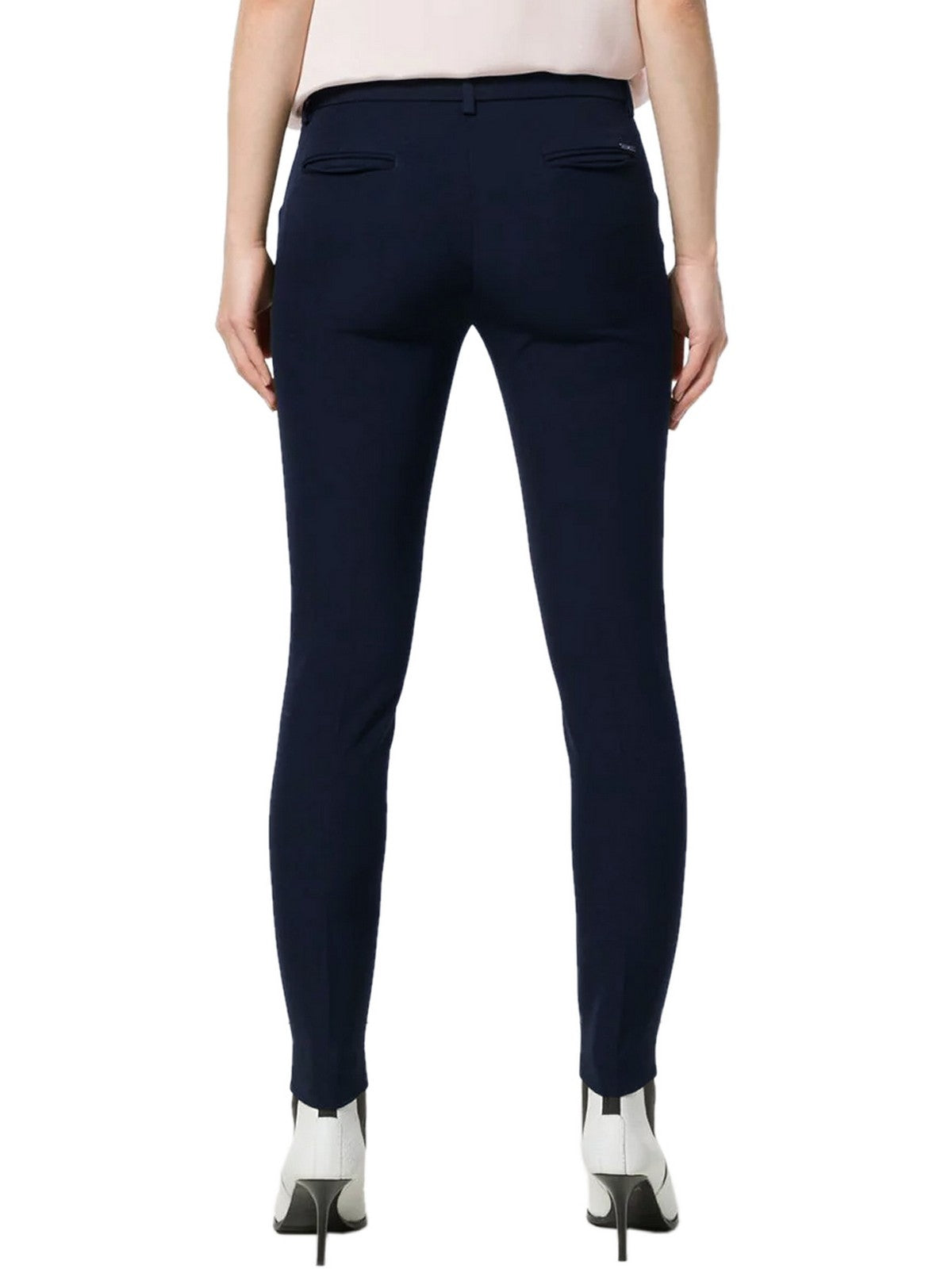 Liu Jo White Woman Pants WXX043T7896 93921 Azul