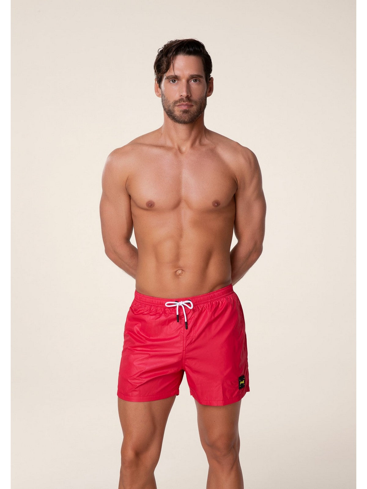 Maillot de bain F**K pour hommes FK24-2002RD Rouge