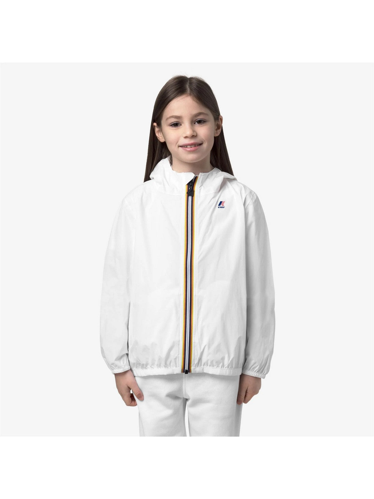 K-WAY Giubbino Unisex bambino P. LE VRAI 4.0 CLAUDE K61336W 001 WHITE