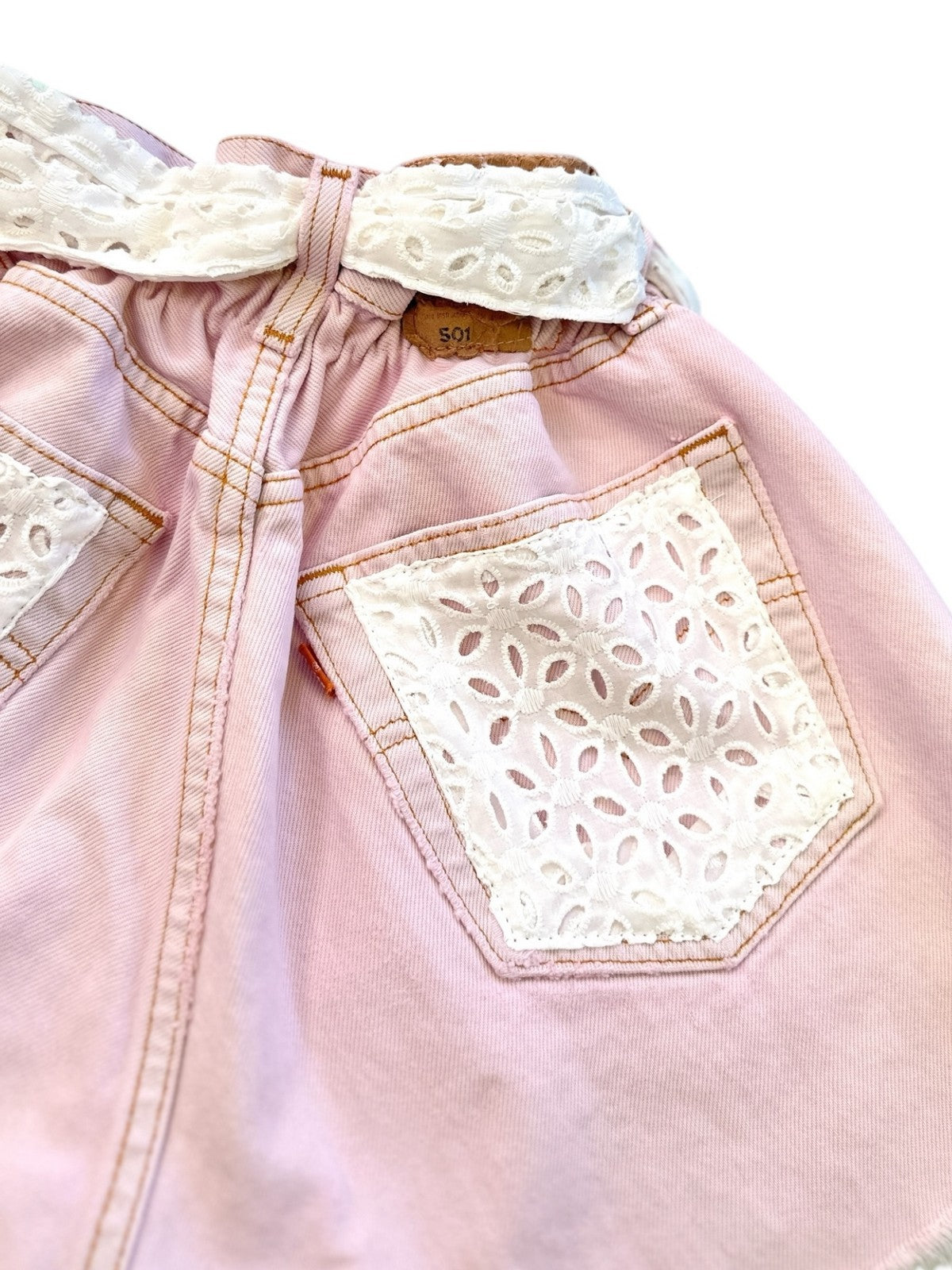 MC2 SAINT BARTH Pantaloncino Donna  ARIZONA 06520H DENIM 21H SUNFLOWER EMBRY 01 gioboutiqueweb