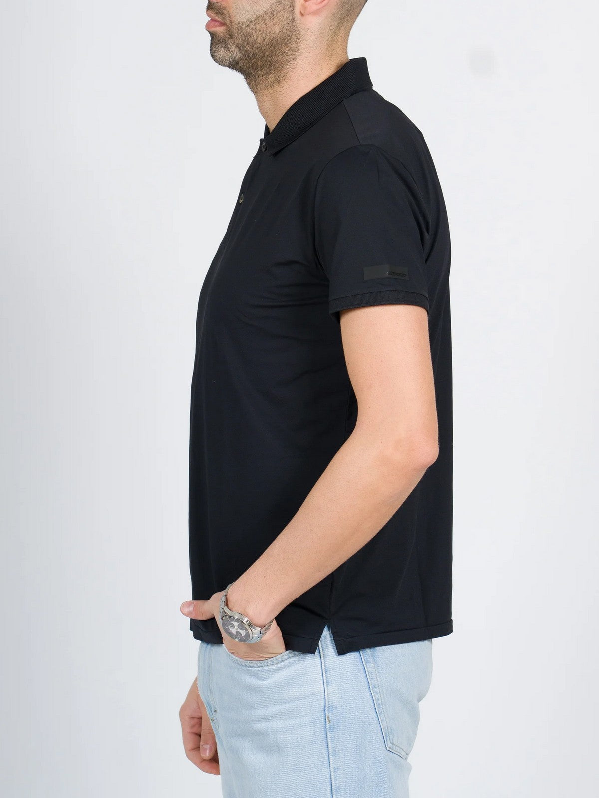 RRD Polo Uomo  25207 10 Nero gioboutiqueweb