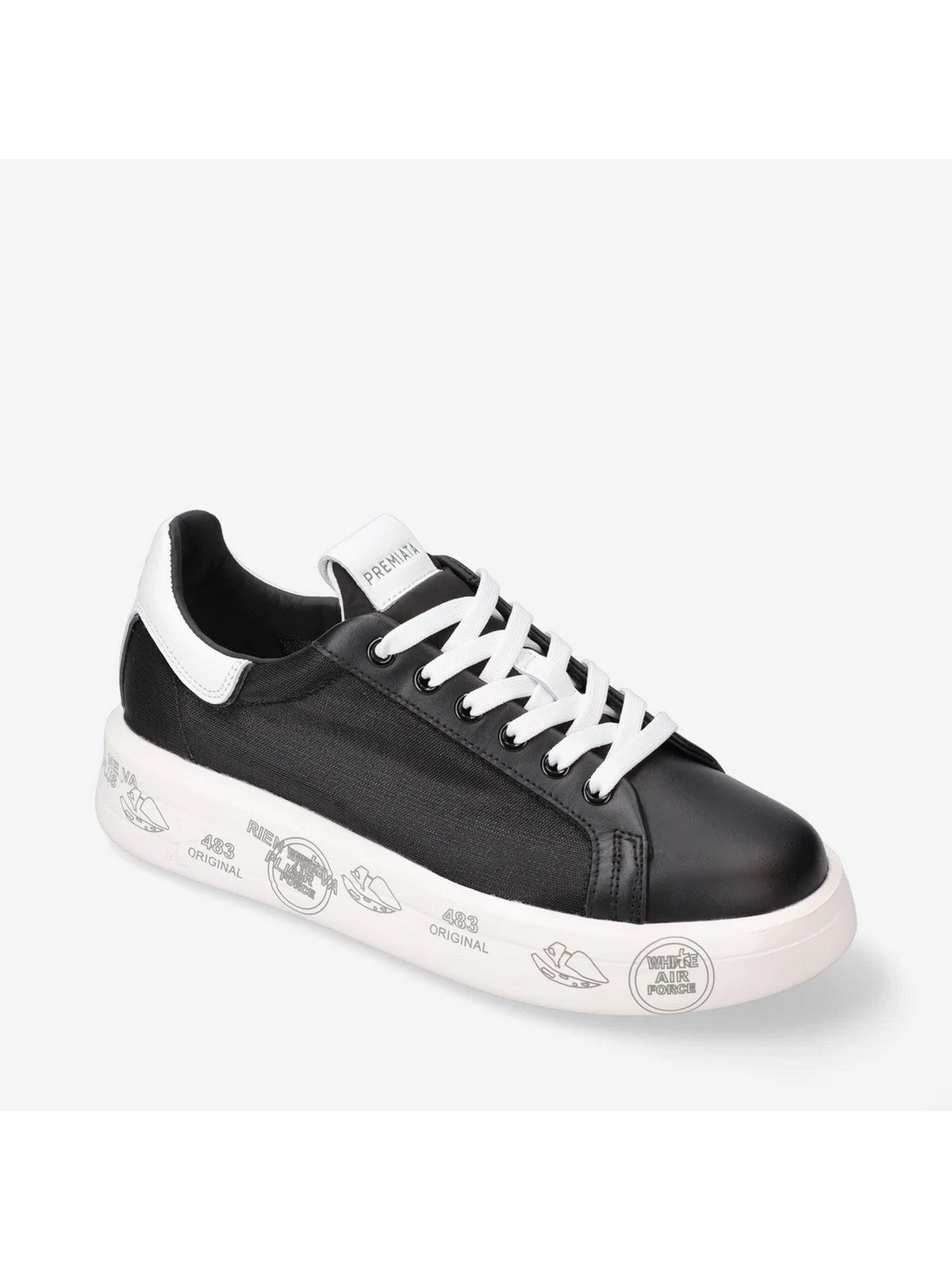 Zapatilla de deporte femenina Belle Var 6278 Sneaker negra