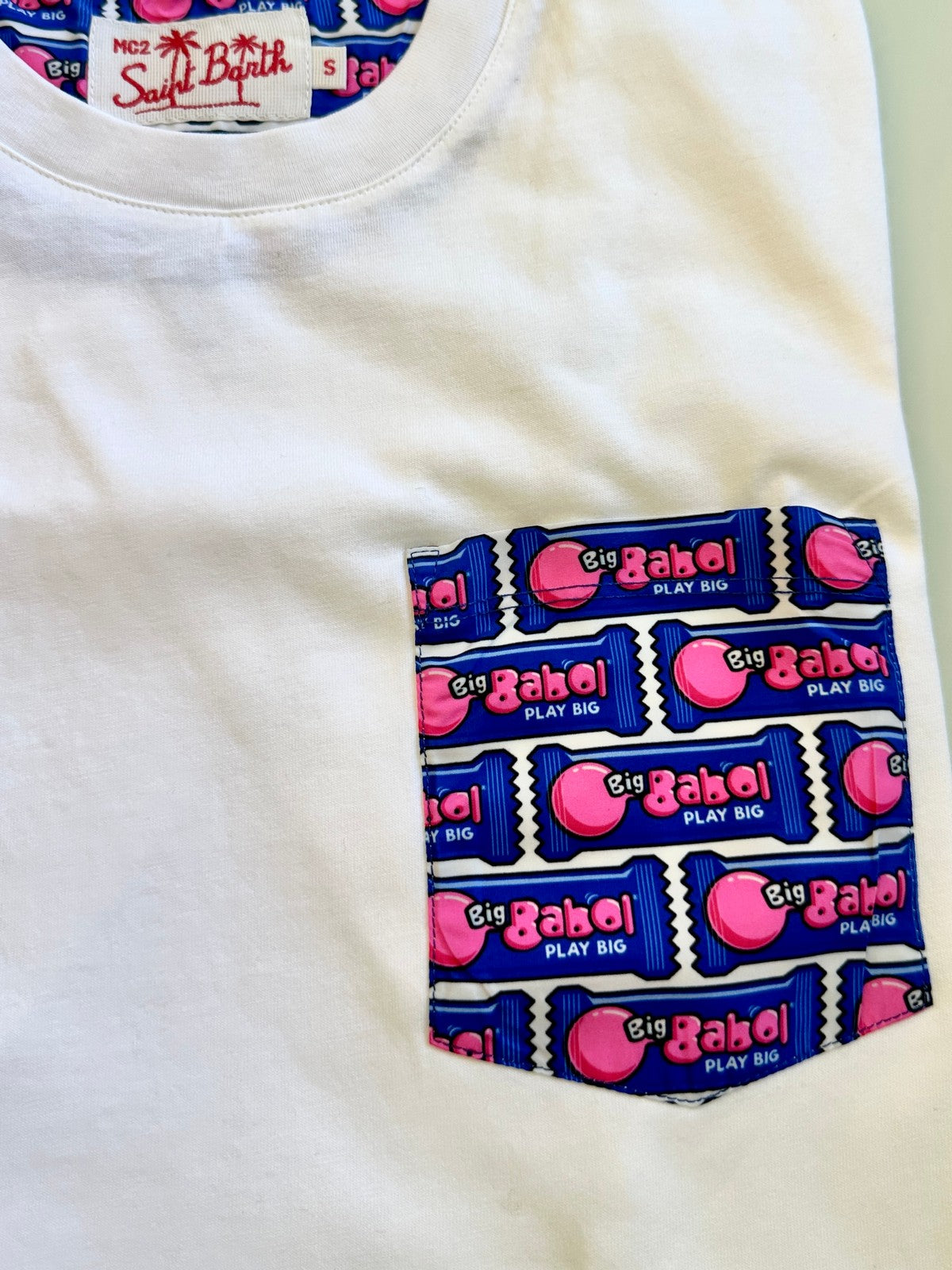 MC2 SAINT BARTH T-Shirt e Polo Uomo  BLANCHE 03810F 01N BIG BABOL 61