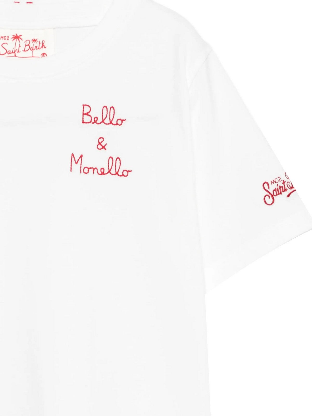 MC2 SAINT BARTH T-shirt Bambini e ragazzi  PORTOFINO JR 03681L BELLO MONELLO 01N EMB