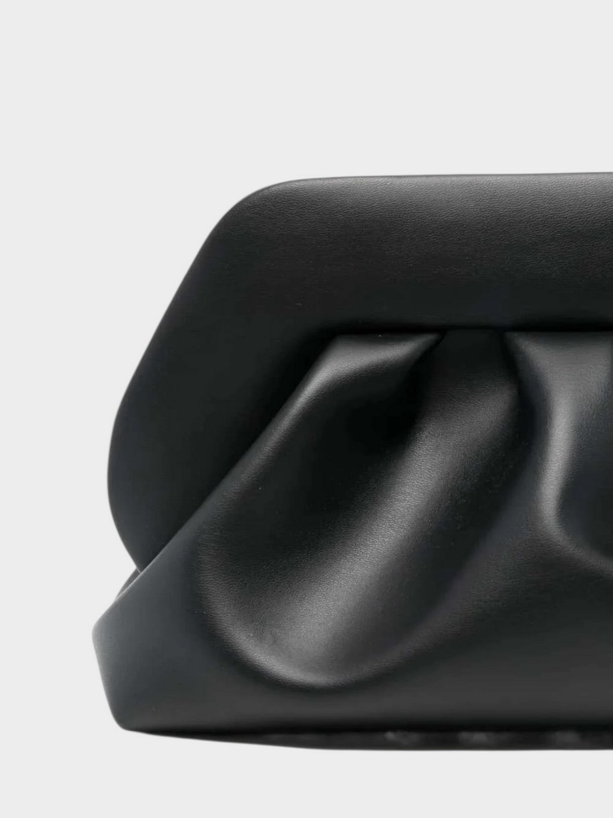 THEMOIRè Bios Medium vegan fabric bag black eco-friendly design 