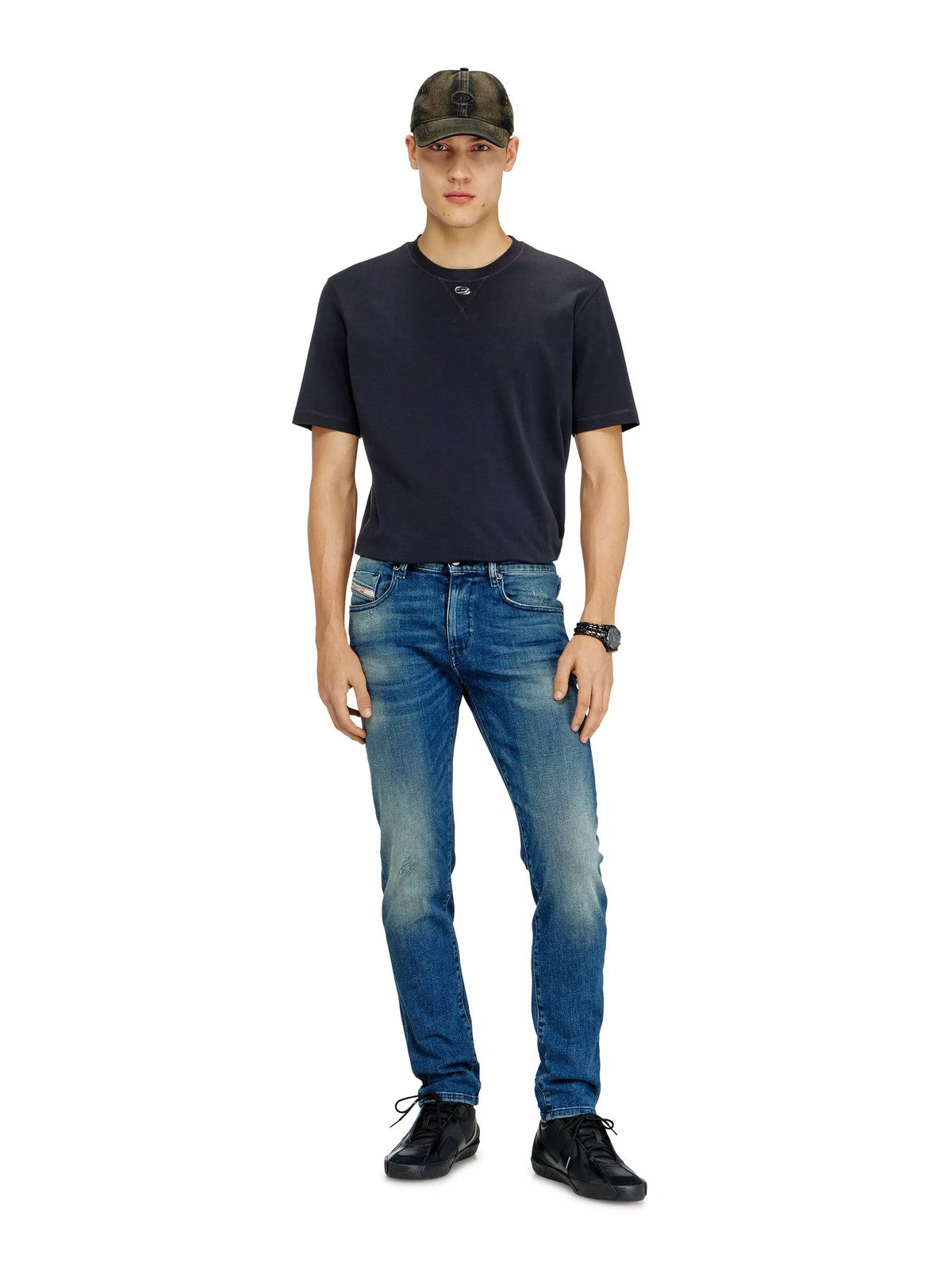 DIESEL Jeans Uomo 2019 D-STRUKT L.30 PANTALONI A03562 0ADBT 01 900 - DENIM