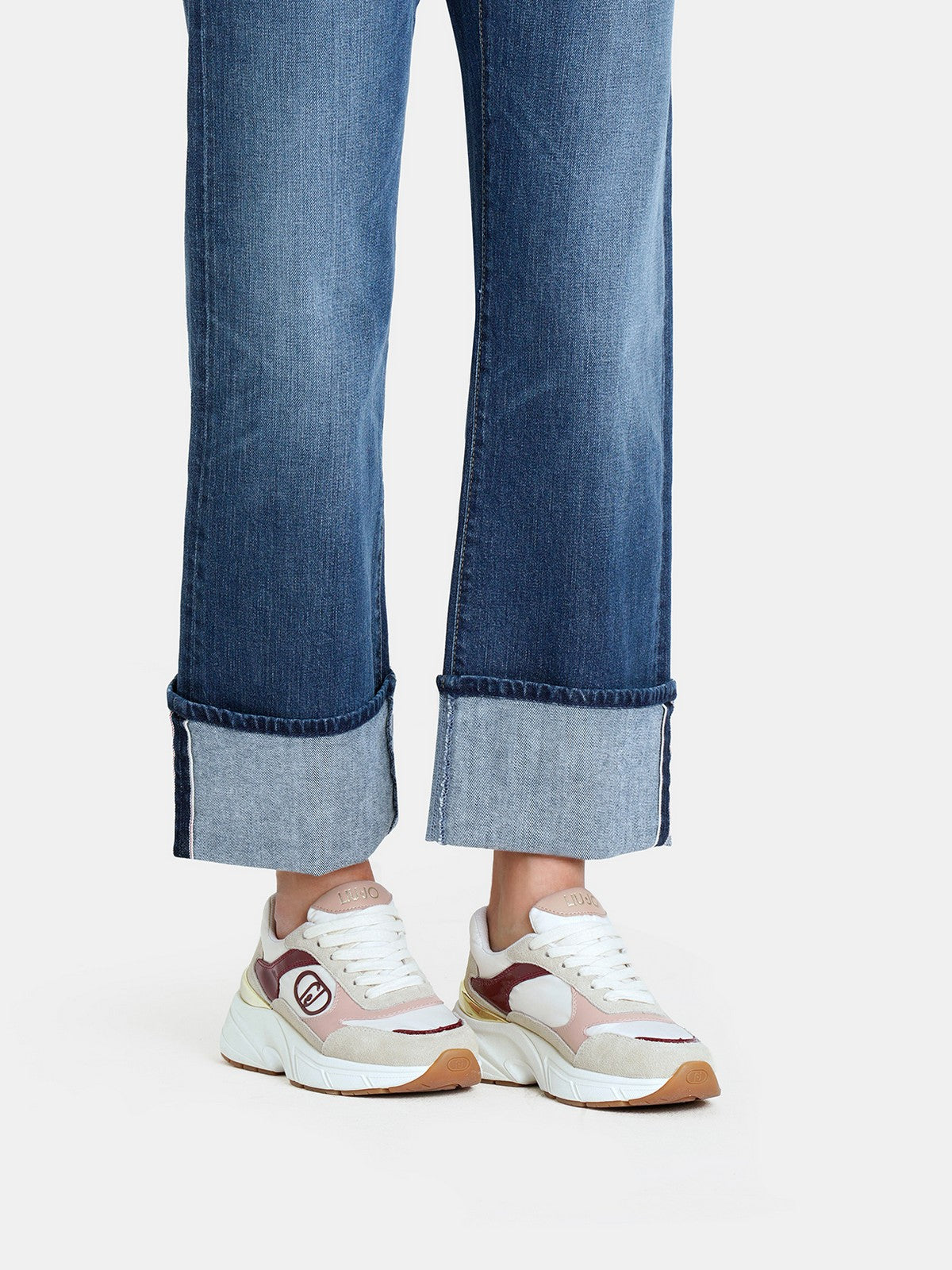 LIU JO Sneaker Donna LJ01 01 BF5017PX003 S3819 ROPE/MILK/CREMISI