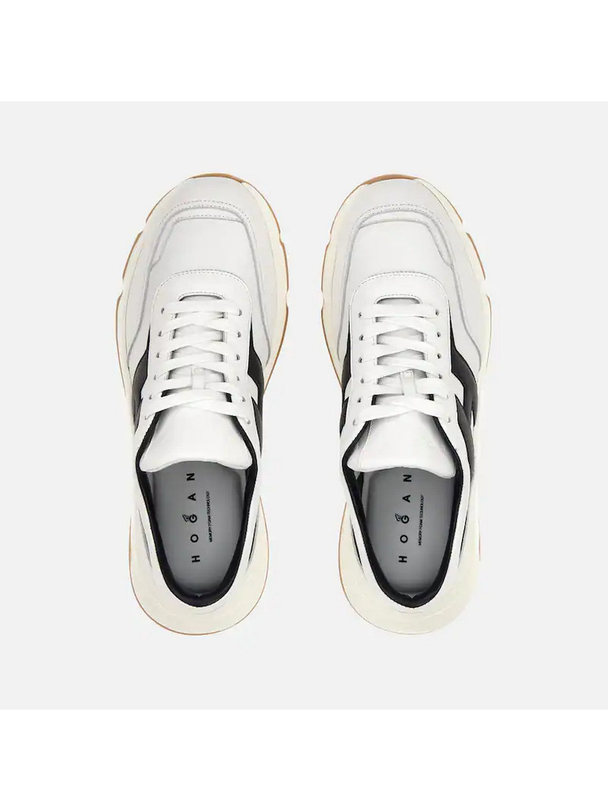 HOGAN Sneaker Uomo  HXM5630FR30U6U1353 B001(BIANCO)+U805(NOTTE)
