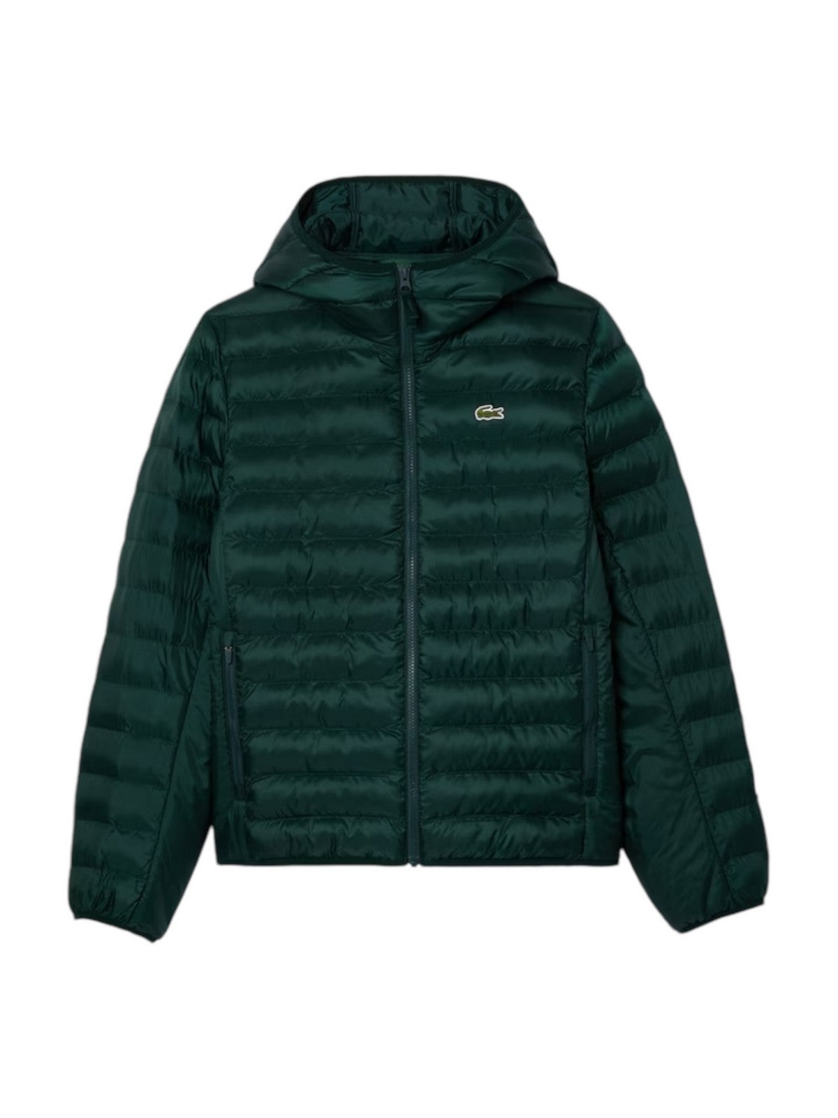 LACOSTE Piumino Uomo  BH2909 YZP Verde gioboutiqueweb