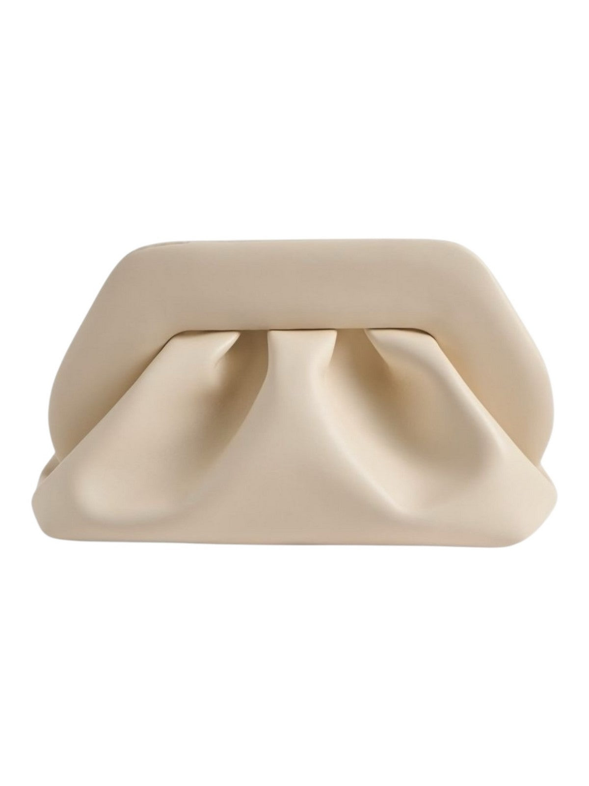 THEMOIRè Bios Medium vegan fabric bag cream eco-friendly design 