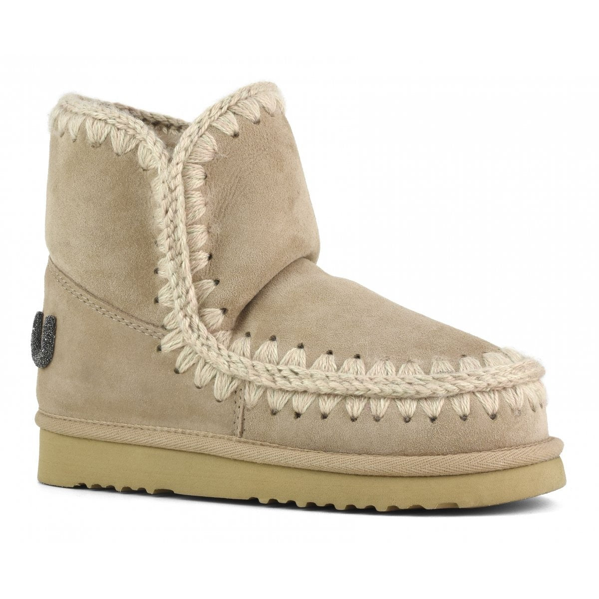 MOU Stivali e Stivaletti Donna ESKIMO 18 GLITTER LOGO MU.FW101050A CAM camel