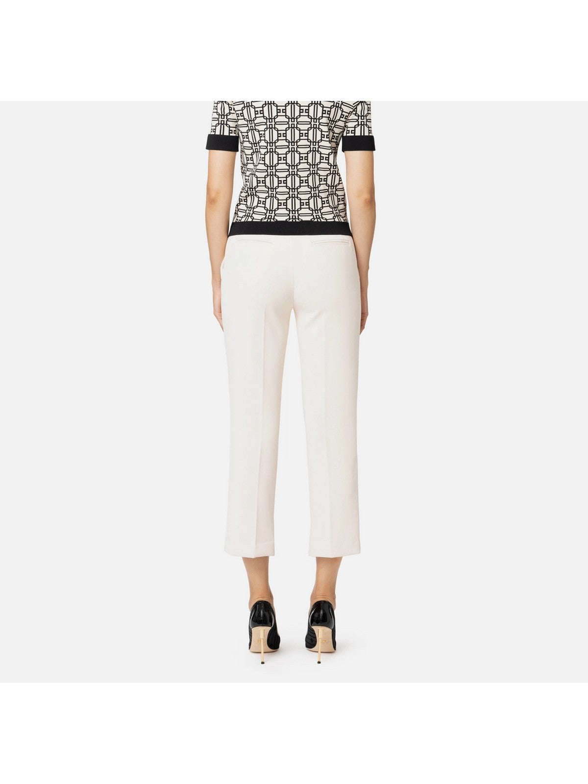 ELISABETTA FRANCHI Pantalone Woman PA05447E2 193 White