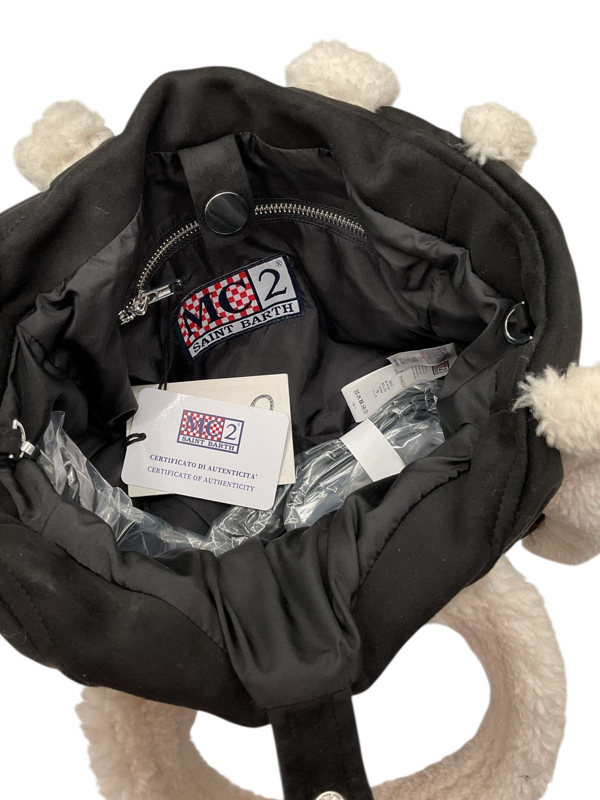 MC2 SAINT BARTH Borsa Donna  COLETTE SHEARLING 01323I 0010 EMB