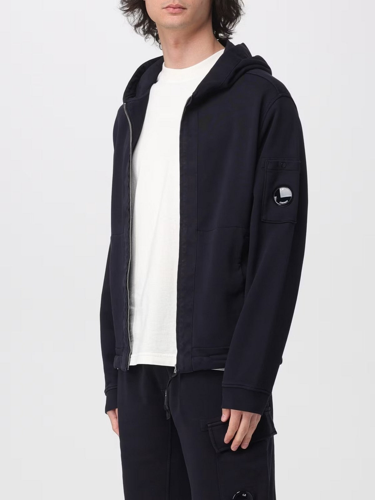C.P. COMPANY Felpa Uomo  20CMSS039A110044G 888 888 - TOTAL ECLIPSE