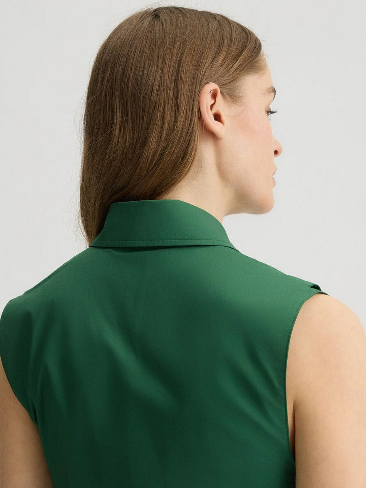 LIU JO BLACK Camicia Donna  CA5408TS246 X0665 Verde gioboutiqueweb