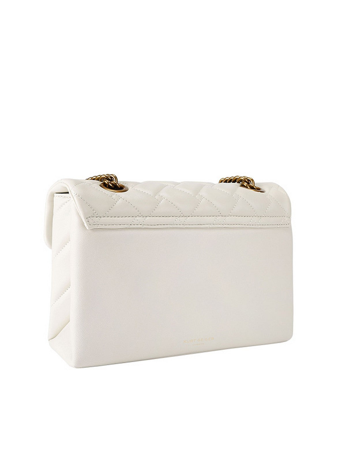 KURT GEIGER Borsa Donna 690-LEATHER KENSINGTON BAG 5021541109 BONE BONE