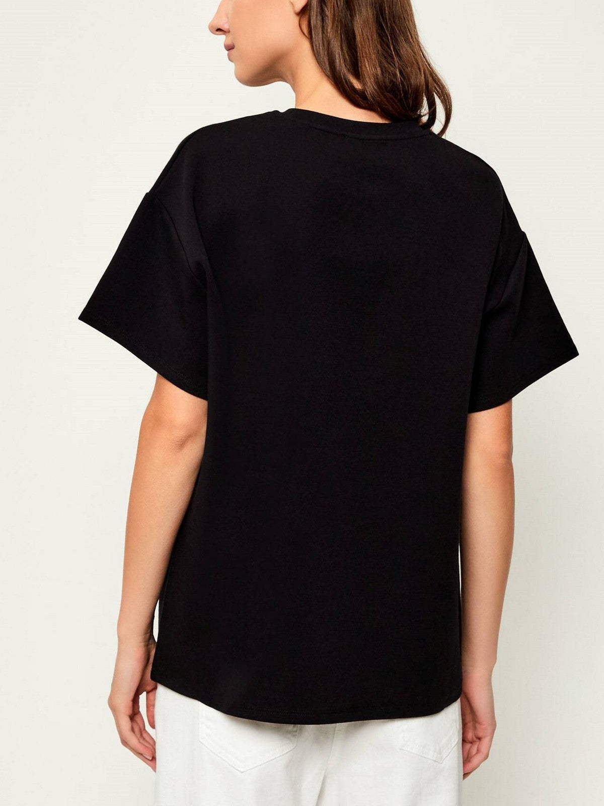 ELISABETTA FRANCHI T-shirt Donna  MA02256E2 110 Nero