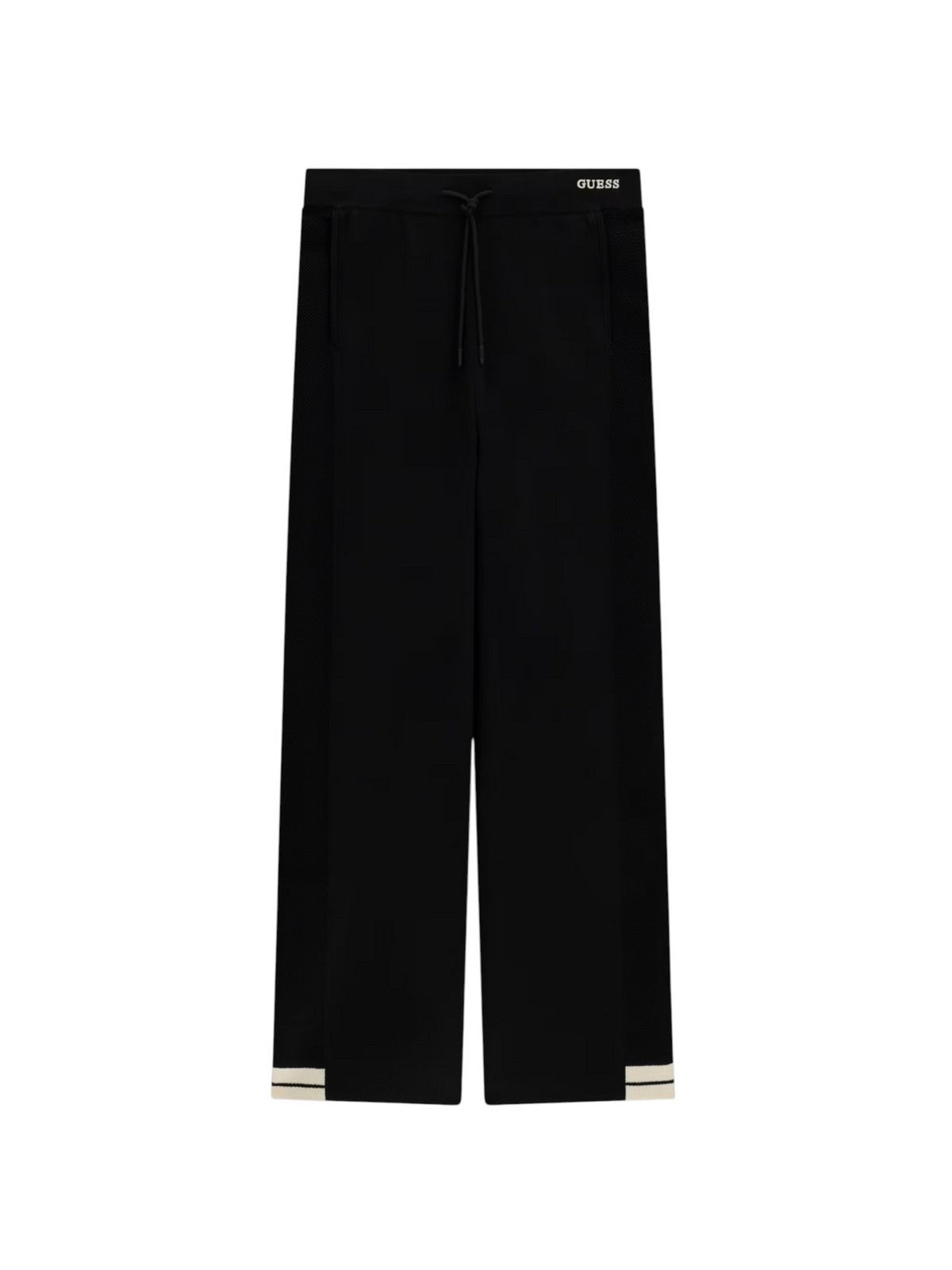 GUESS SPORT Pantalone Donna GABRY STRAIGHT PANT SWTR V6GB06 Z0651 JBLK Jet Black A996