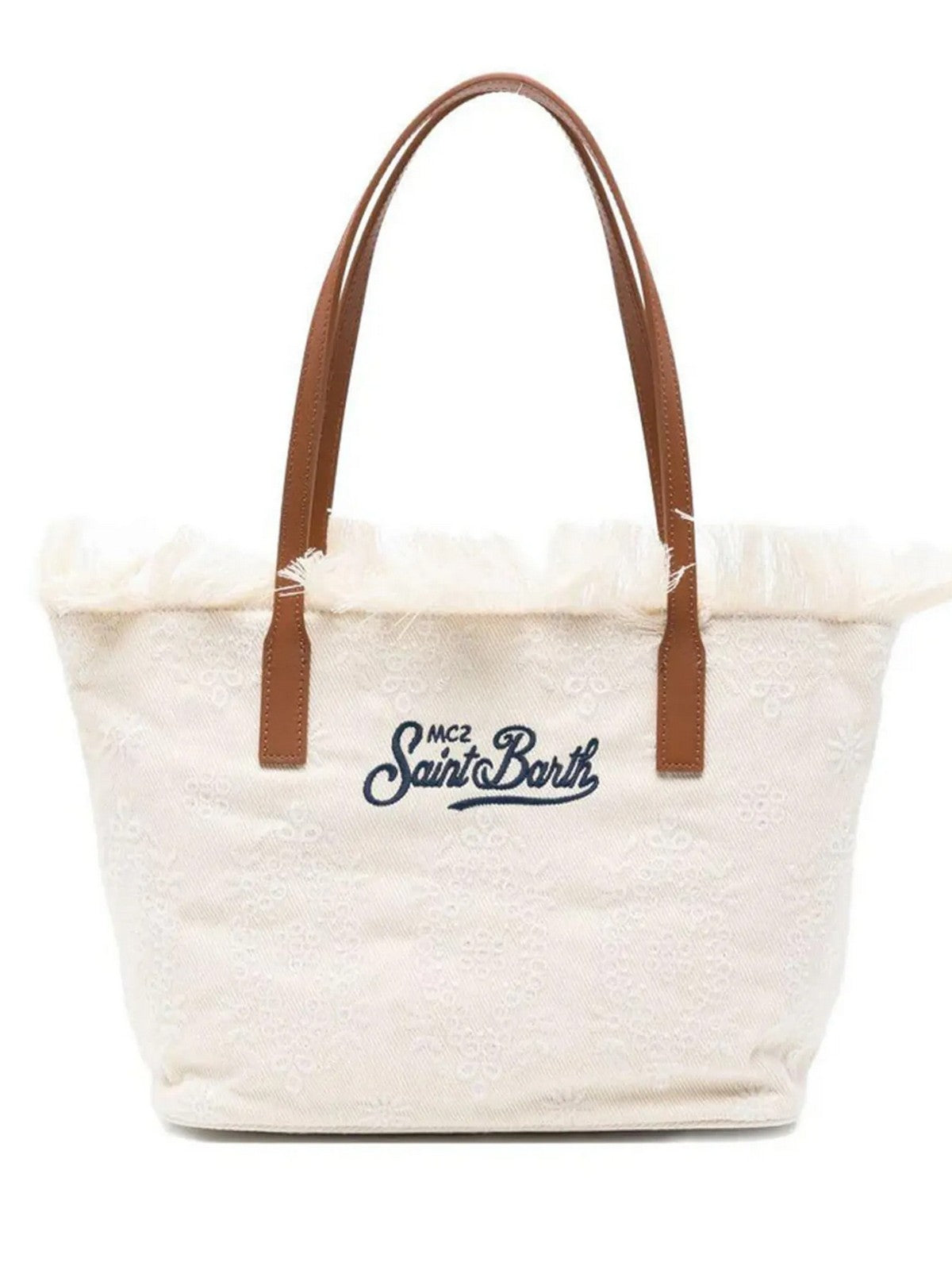 MC2 SAINT BARTH Borsa Donna  CITY BAG MID FRINGE 01034L SANGALLO 10 EMB