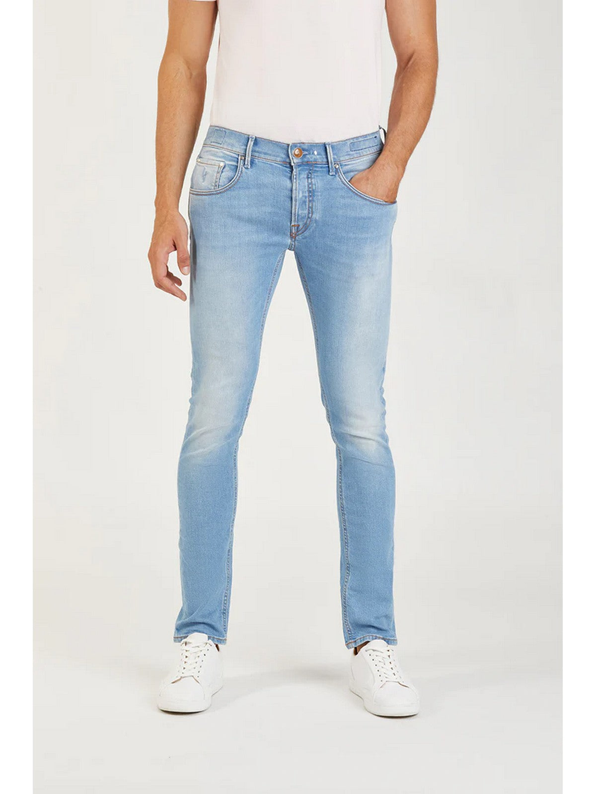 HANDPICKED Jeans Uomo  ORVIETO 03140W5 005 Blu