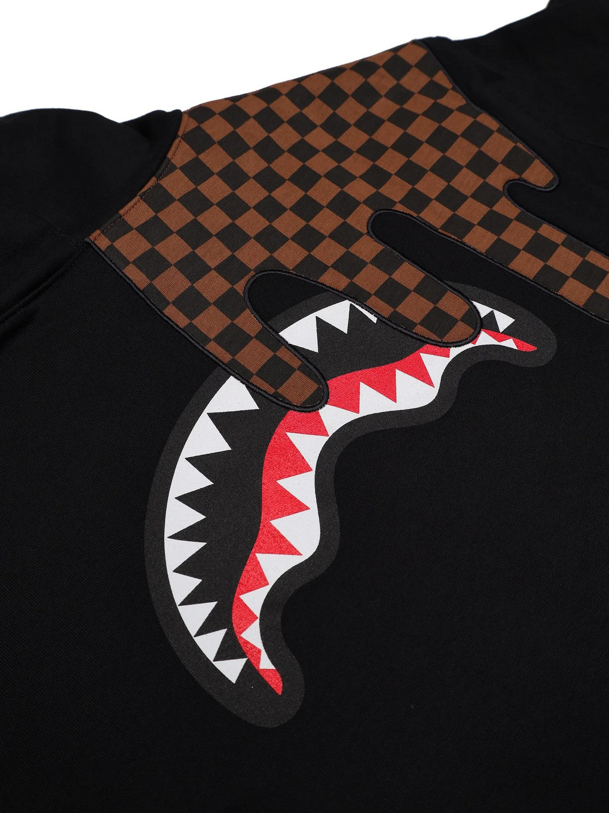 SPRAYGROUND Felpa Uomo DRIP HOODIE BRN SP686G BROWN